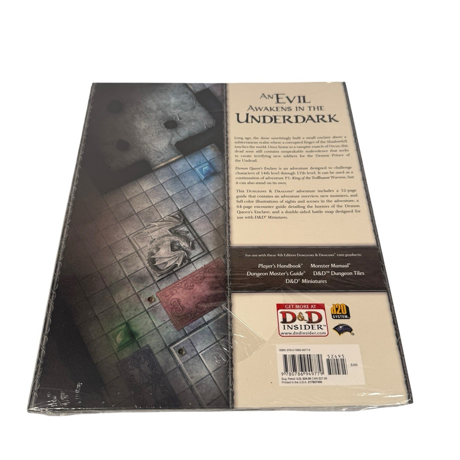 Dungeons & Dragons Demon Queen's Enclave Adventure Set D20 RPG P2 Sealed