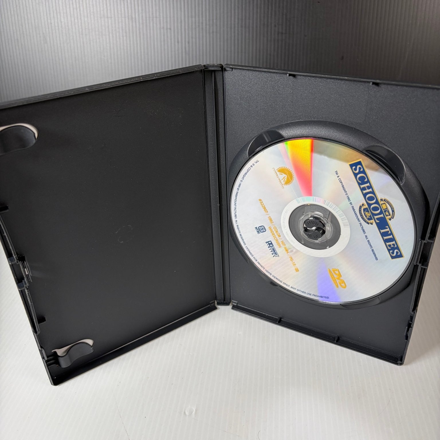 School Ties DVD 1992 Widescreen Matt Damon Ben Affleck Brendan Fraser