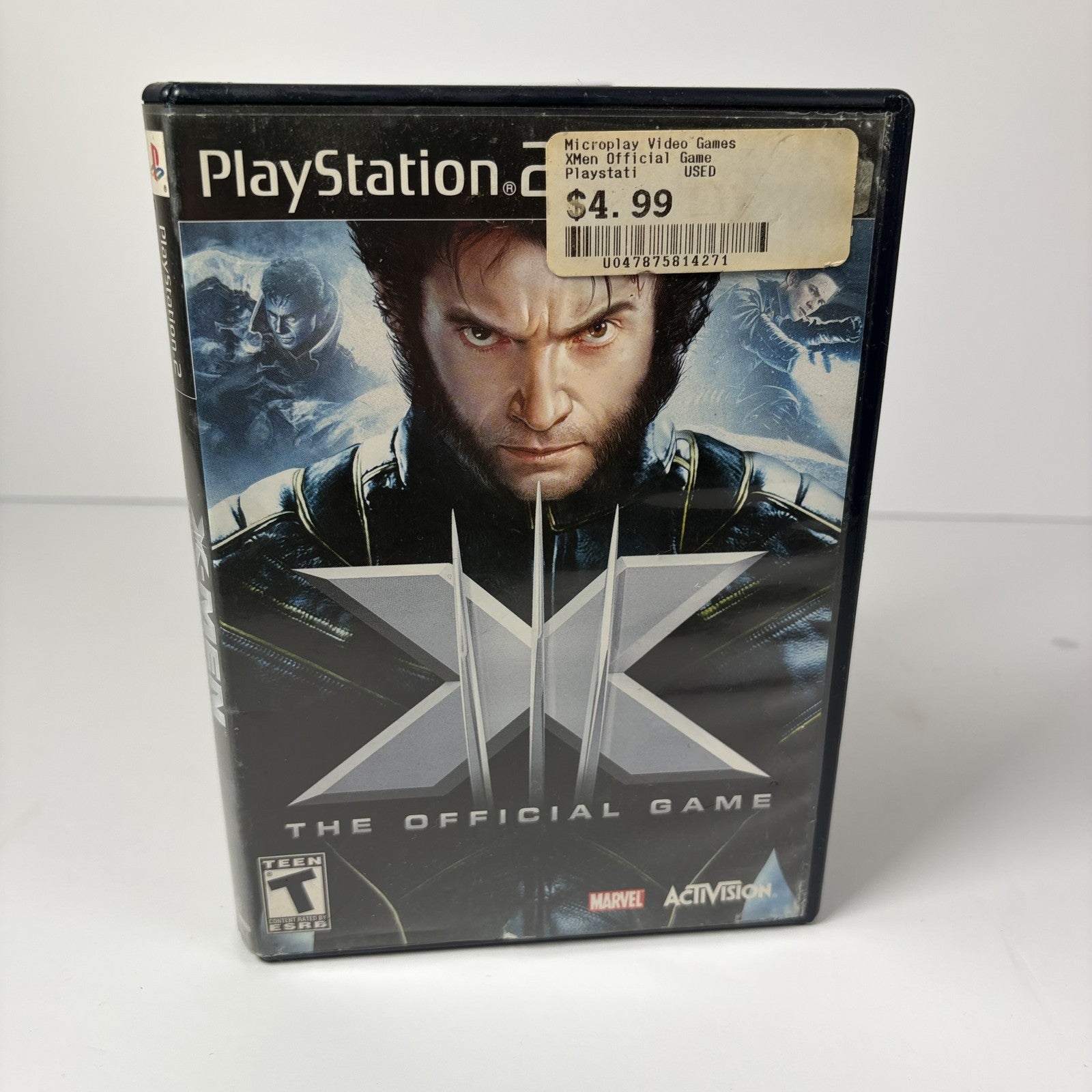 X-Men The Official Game PlayStation 2 PS2 Marvel Activision T-Teen Action