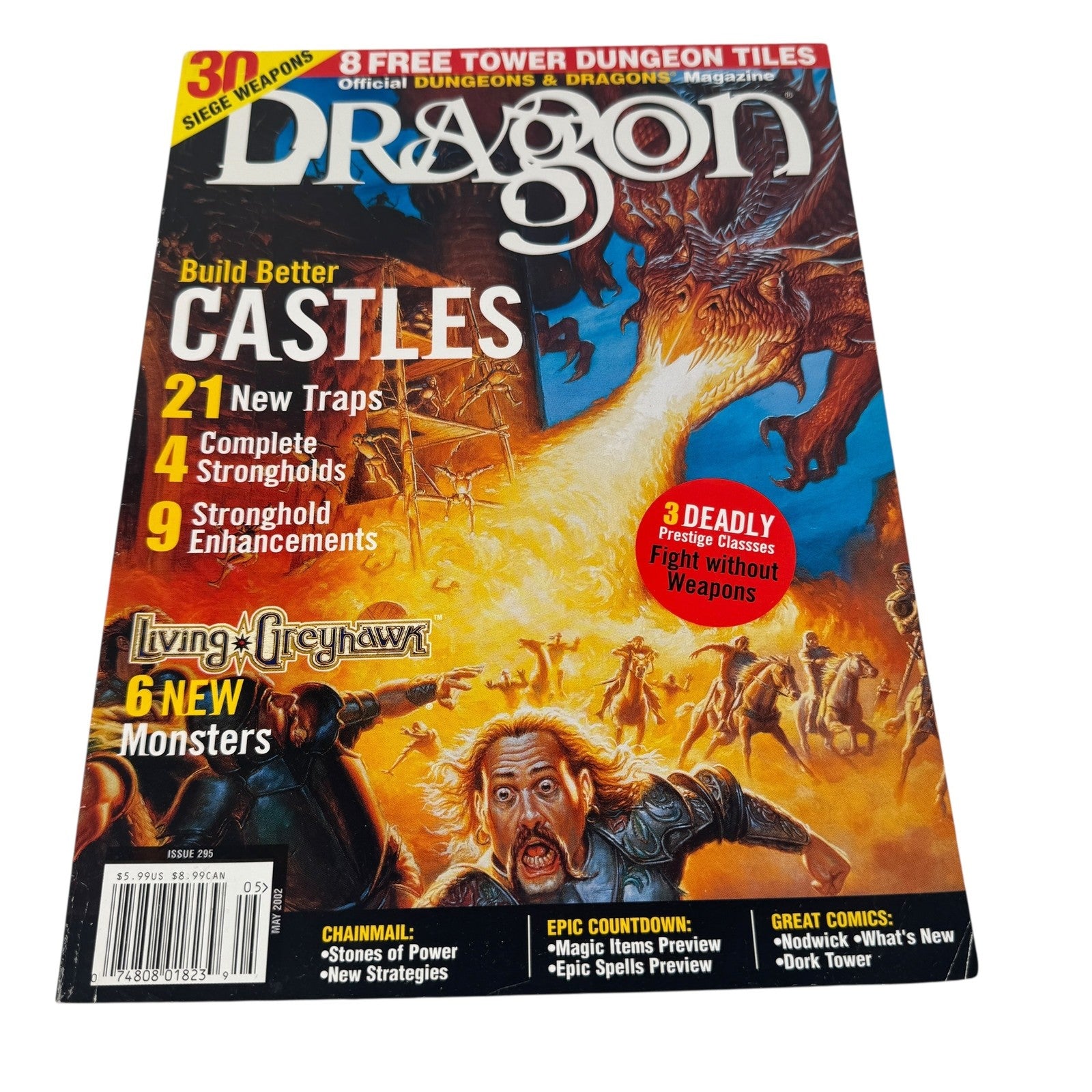 Vintage Dragon Magazine Issue 295 June 2002 Dungeons & Dragons Living Greyhawk