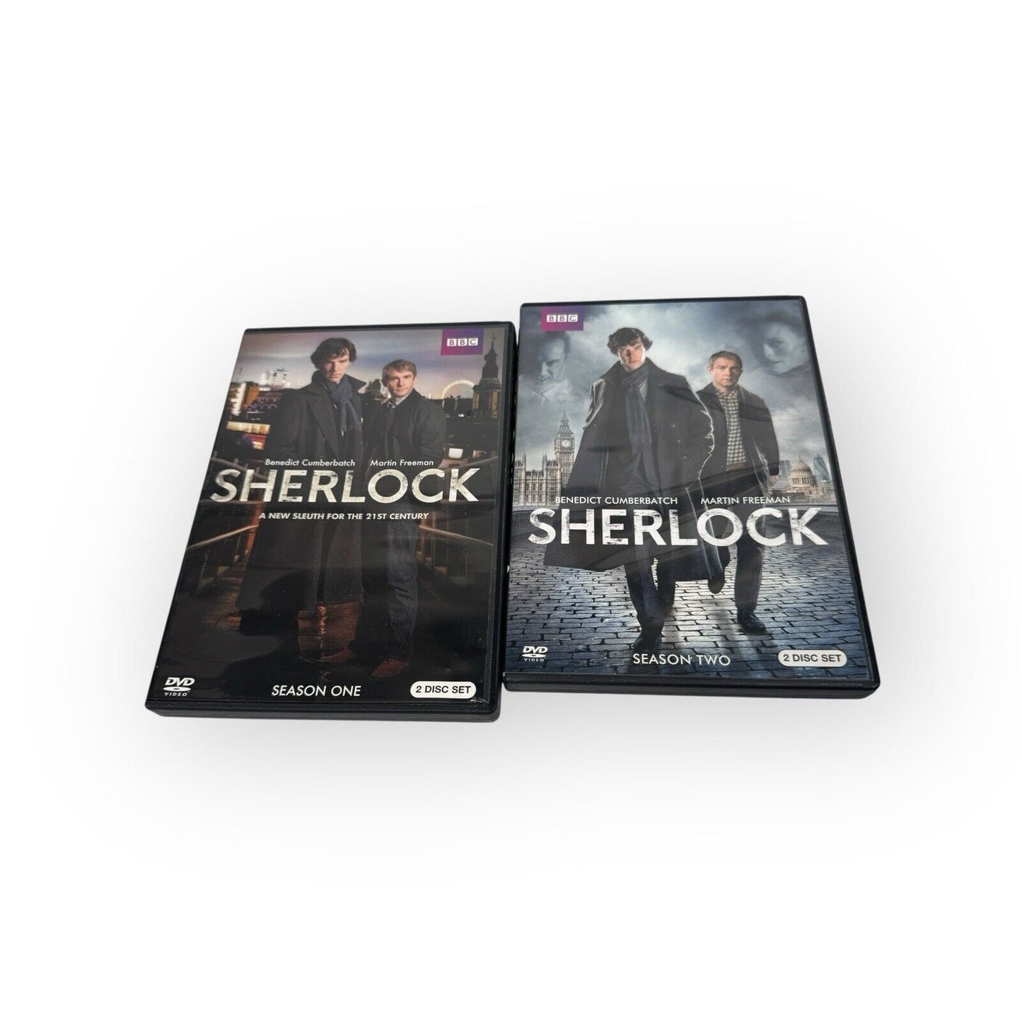 Sherlock Complete Seasons 1 & 2  DVD Set 4 Discs Total