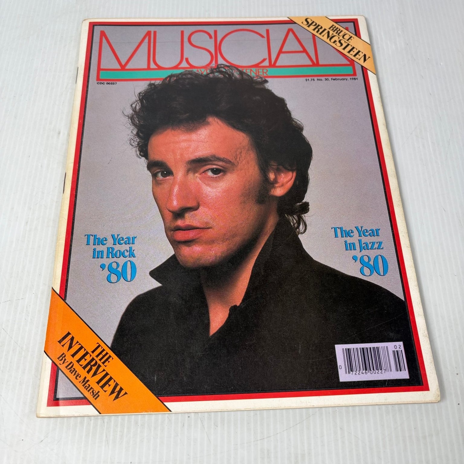 Musician Magazine February 1981 Bruce Springsteen The Interview Rock