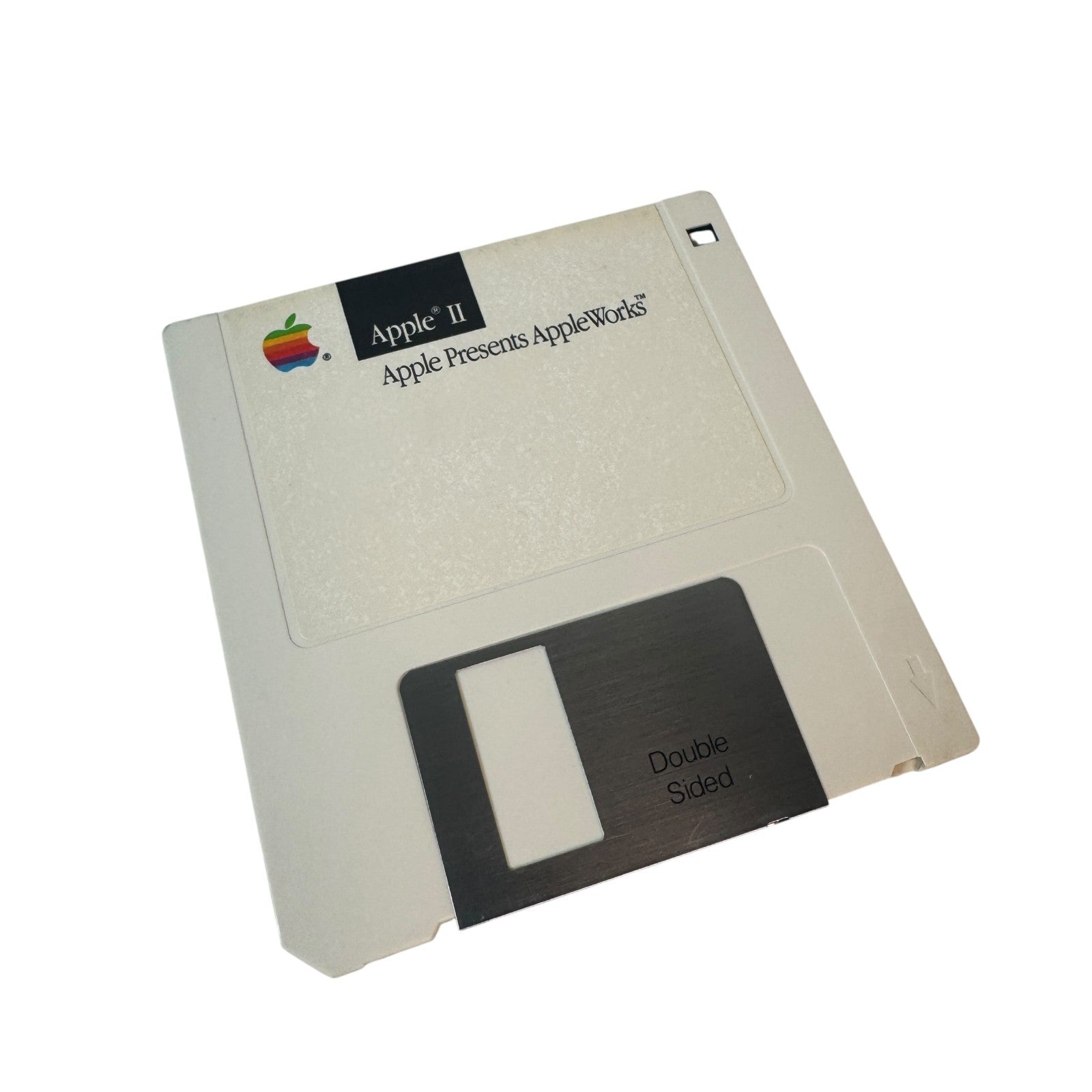 Vintage Apple II AppleWorks Disks Business Software 3.5" Floppy Disk Set