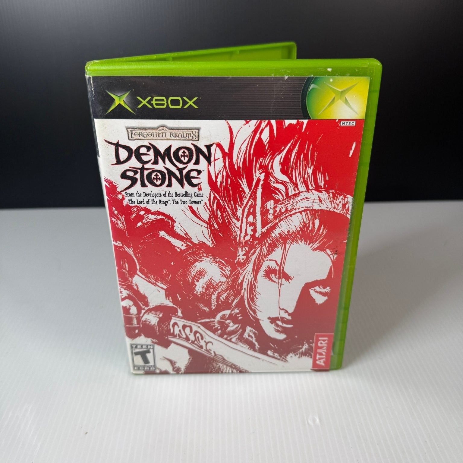 Demon Stone Xbox Video Game RPG Fantasy Multiplayer Complete CIB