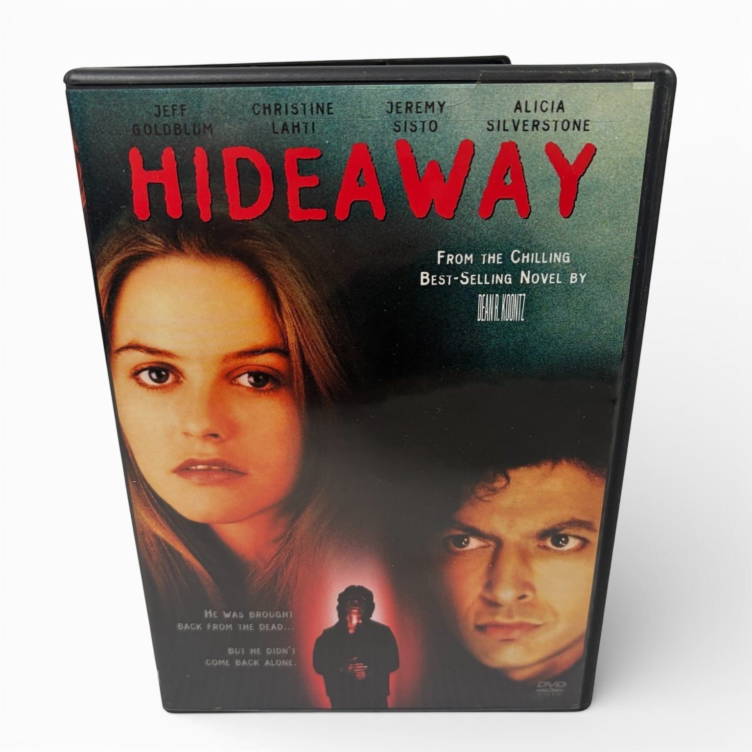 Hideaway DVD 1995 Jeff Goldblum Alicia Silverstone Dean Koontz Horror Thriller