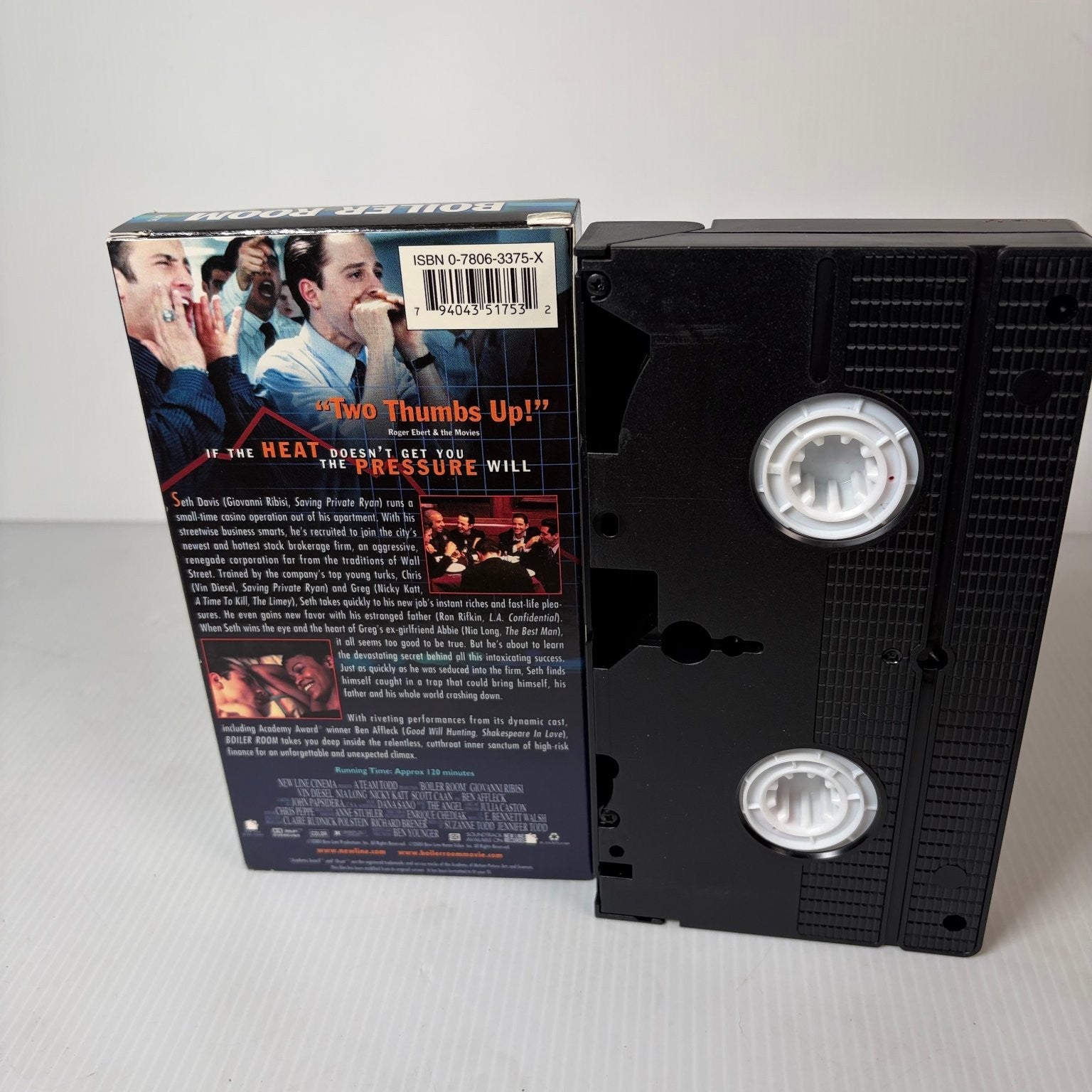 Boiler Room VHS 2000 Crime Drama Ben Younger New Line Cinema