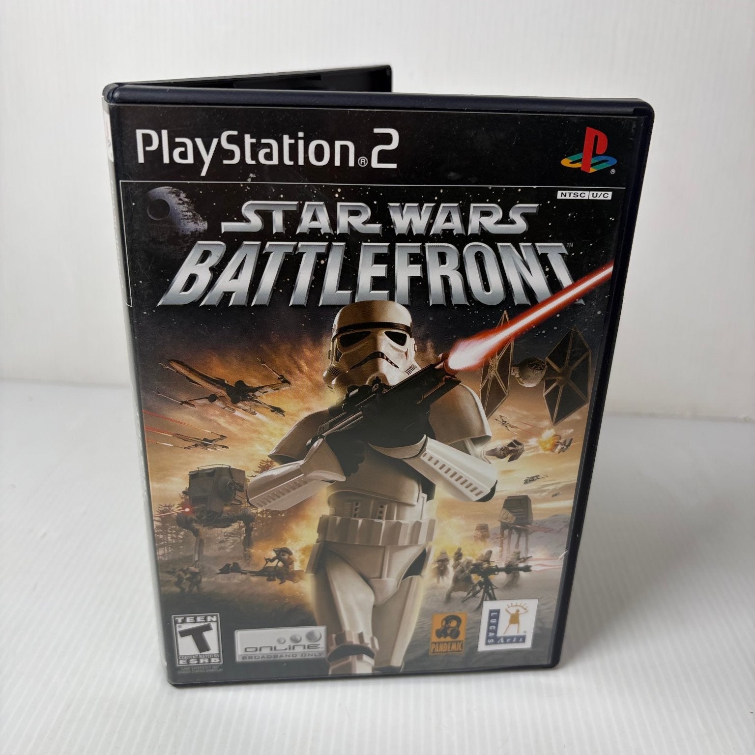Star Wars Battlefront PlayStation 2 Video Game PS2 Complete CIB