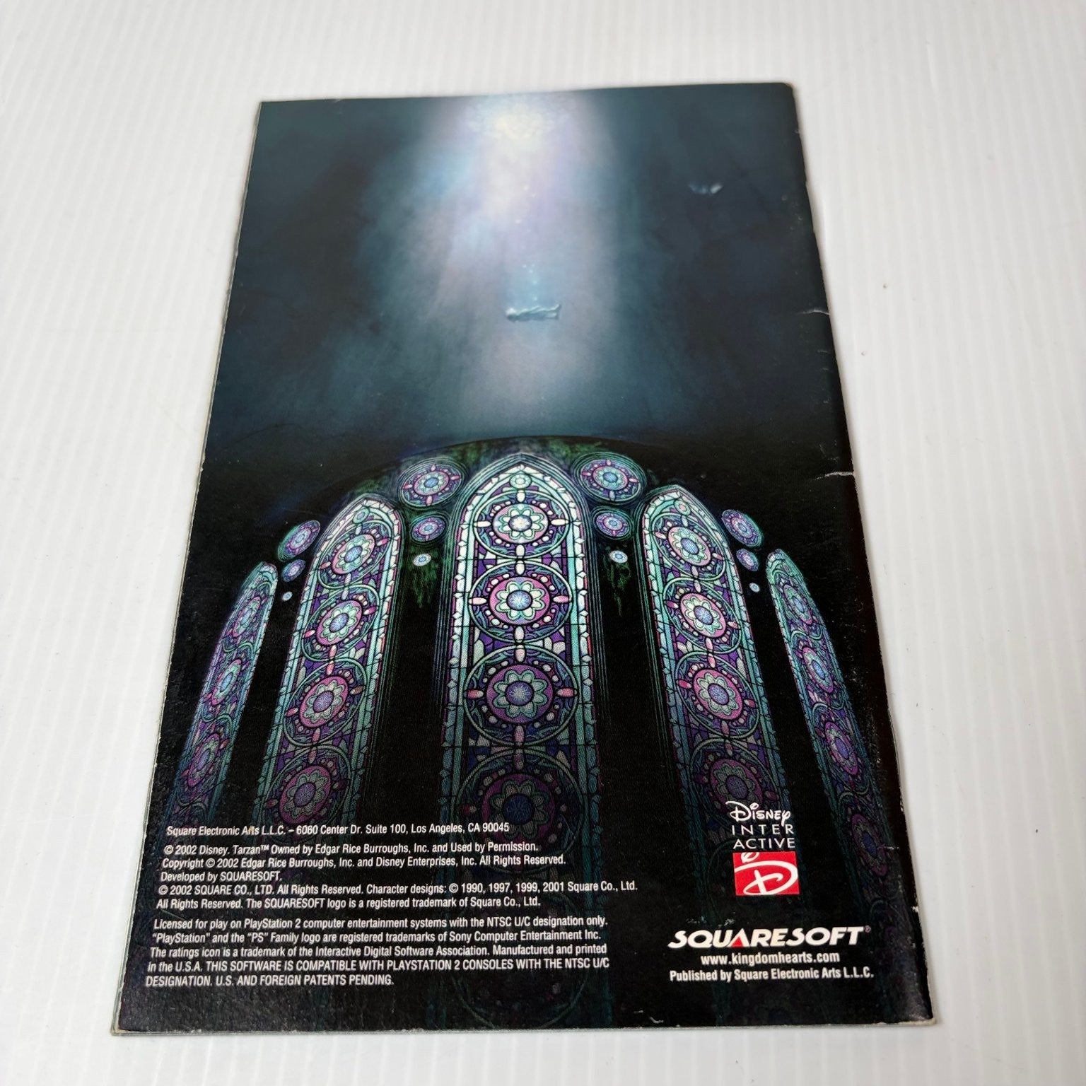 Kingdom Hearts Manual PlayStation 2 PS2 Original Disney SquareSoft