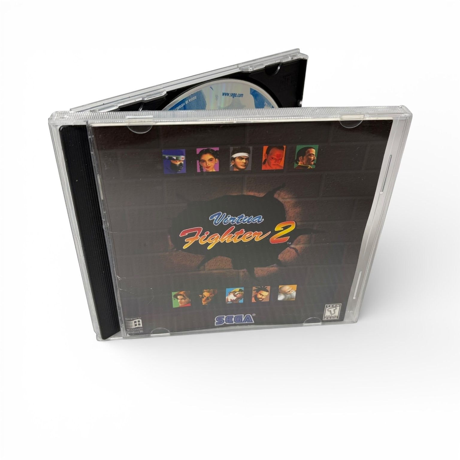 Virtua Fighter 2 PC CD-ROM Video Game Windows 95 MMX Fighting
