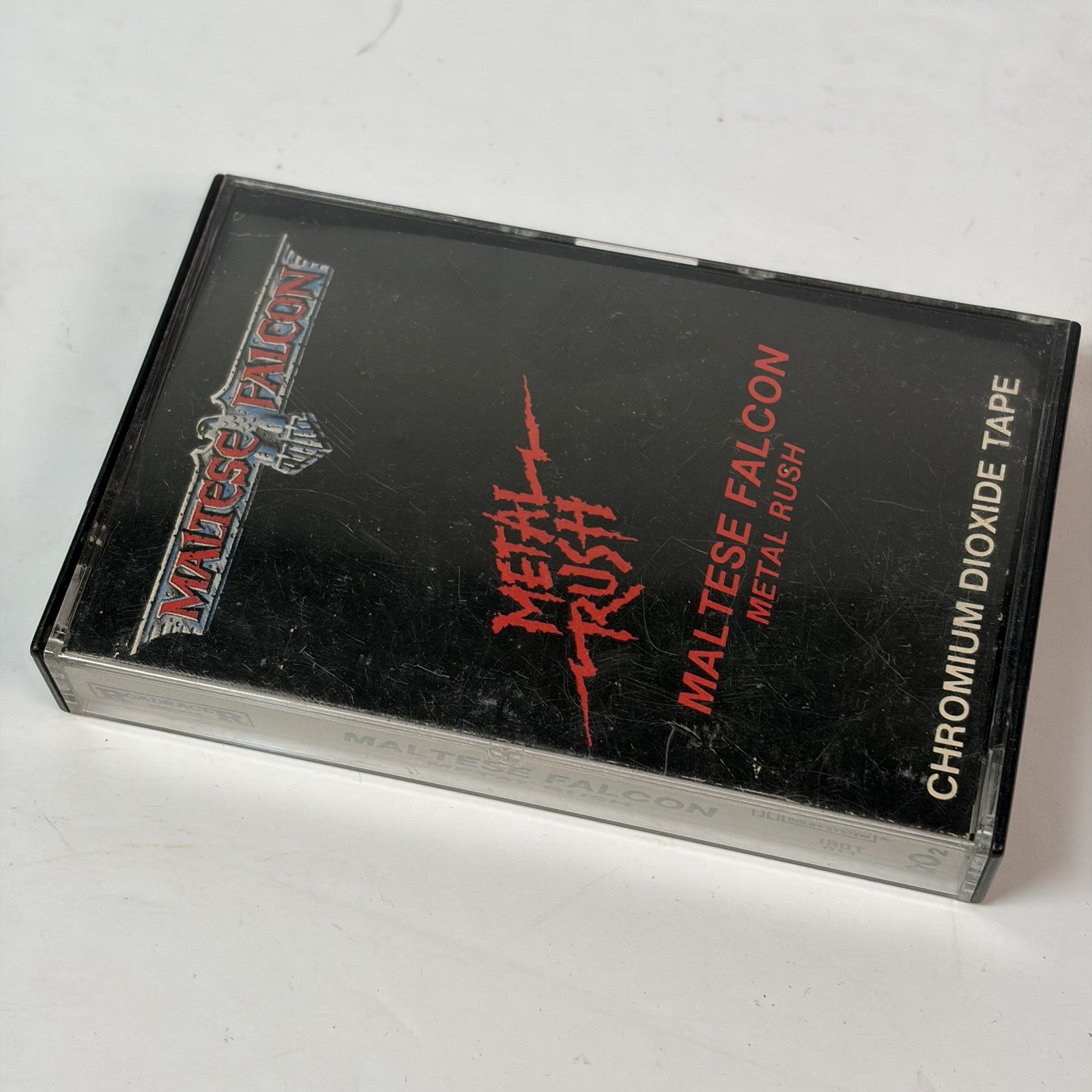 Maltese Falcon Metal Rush Cassette Tape 1984 Roadrunner Records CrO2 Heavy Metal