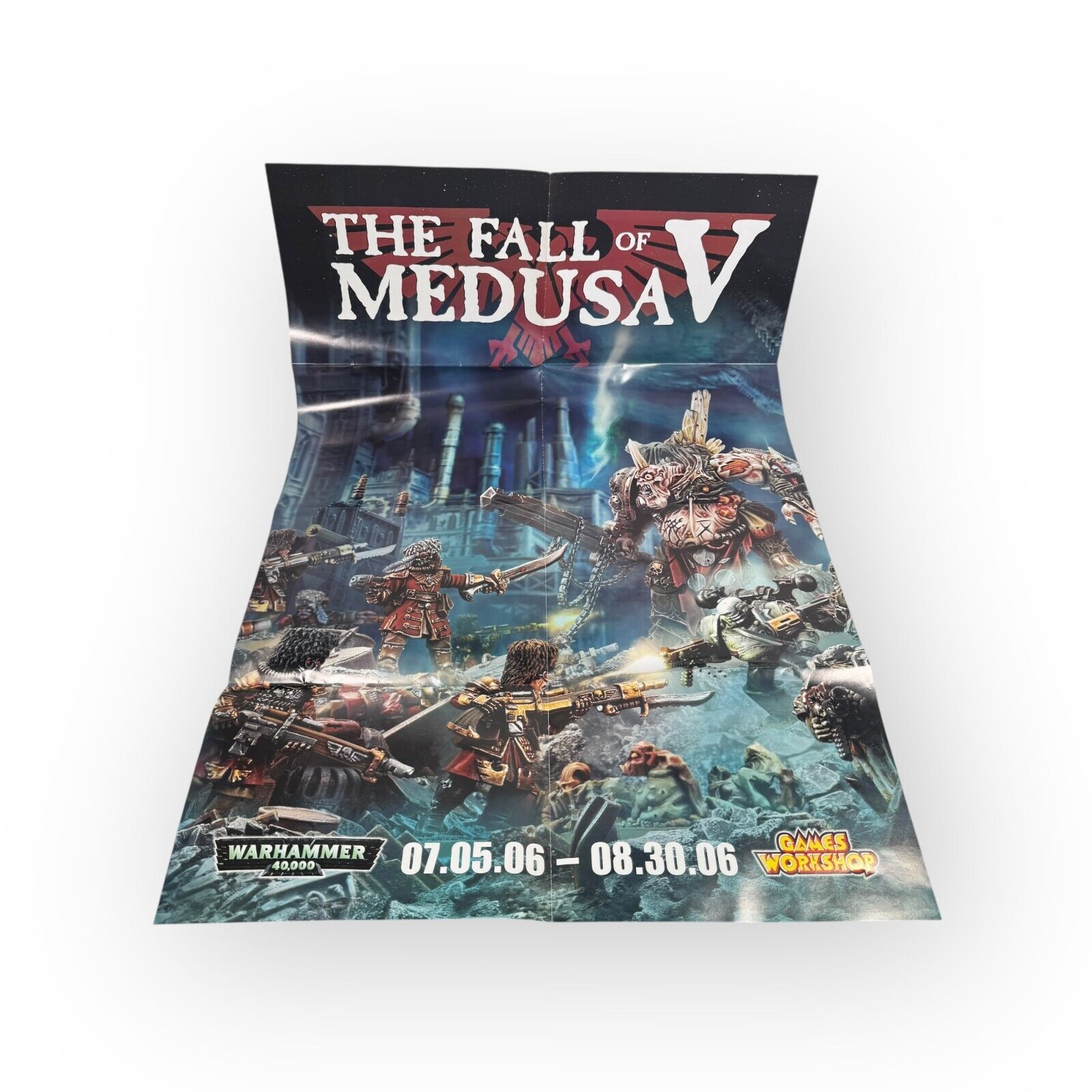 Warhammer 40K The Fall of Medusa V Promotional Poster 20006 Games Workshop