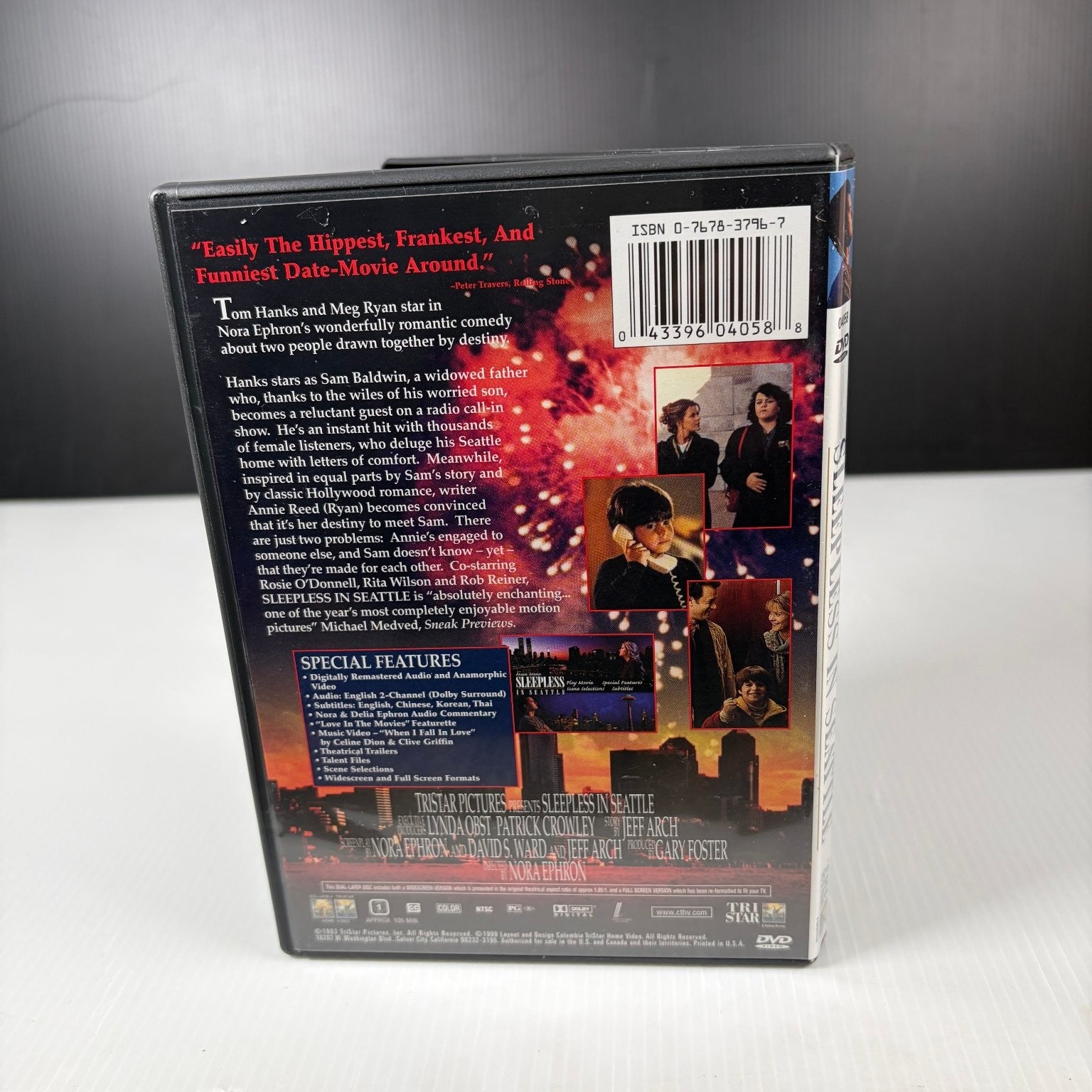 Sleepless in Seattle DVD 1993 Special Edition Tom Hanks Meg Ryan Nora Ephron