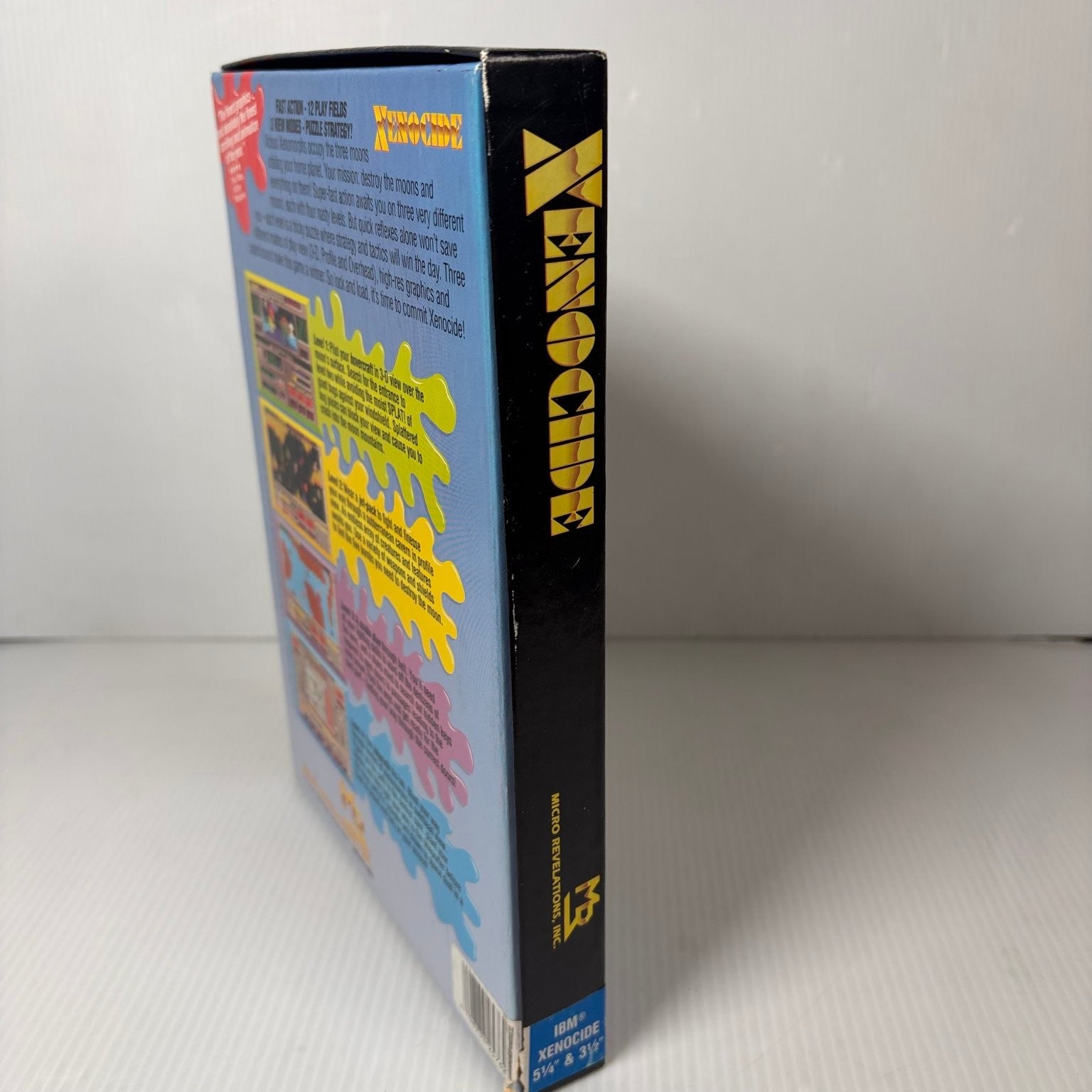 Xenocide IBM PC Video Game Big Box Complete 256 Color Brian Greenstone