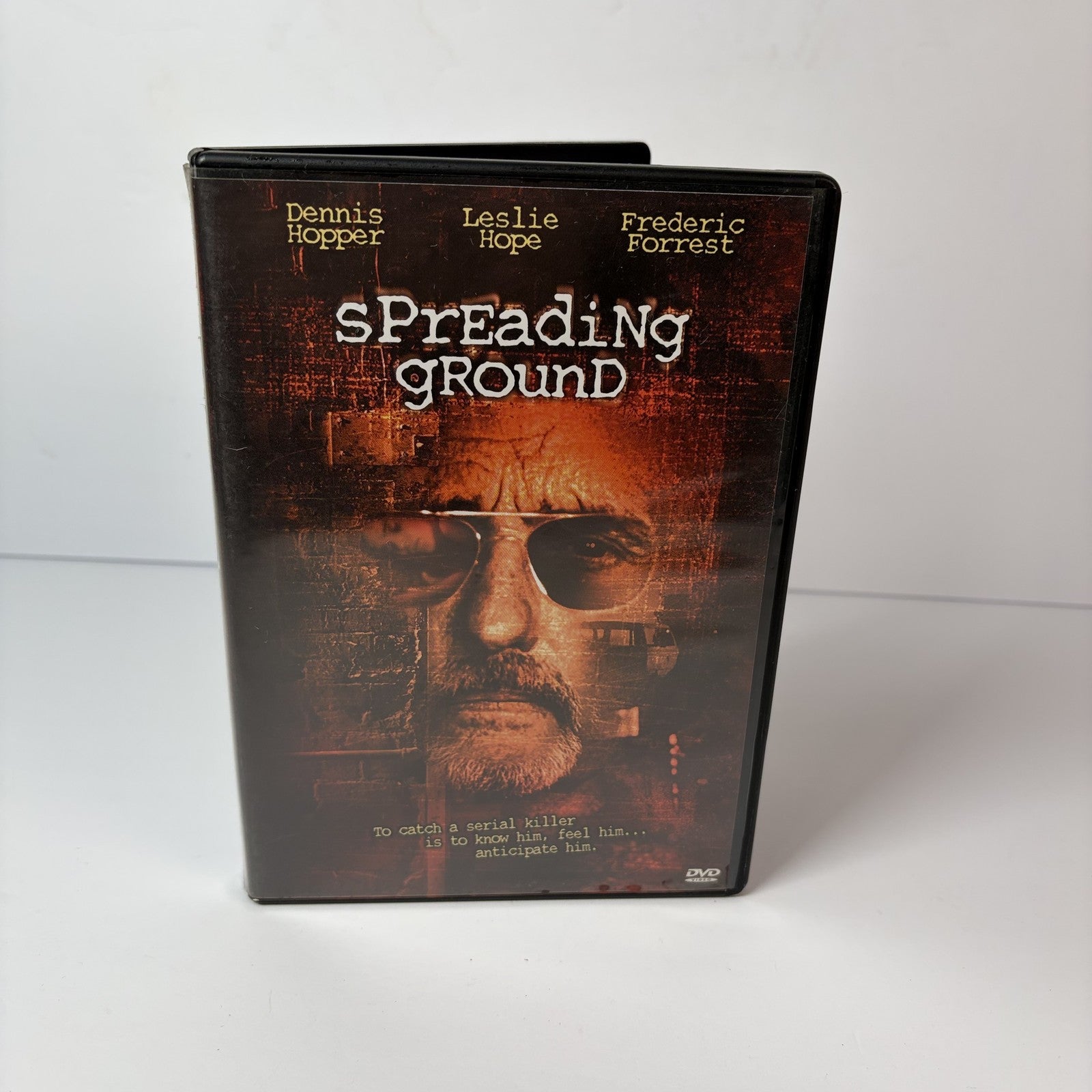 Spreading Ground DVD Dennis Hopper Leslie Hope Frederic Forrest Thriller Crime