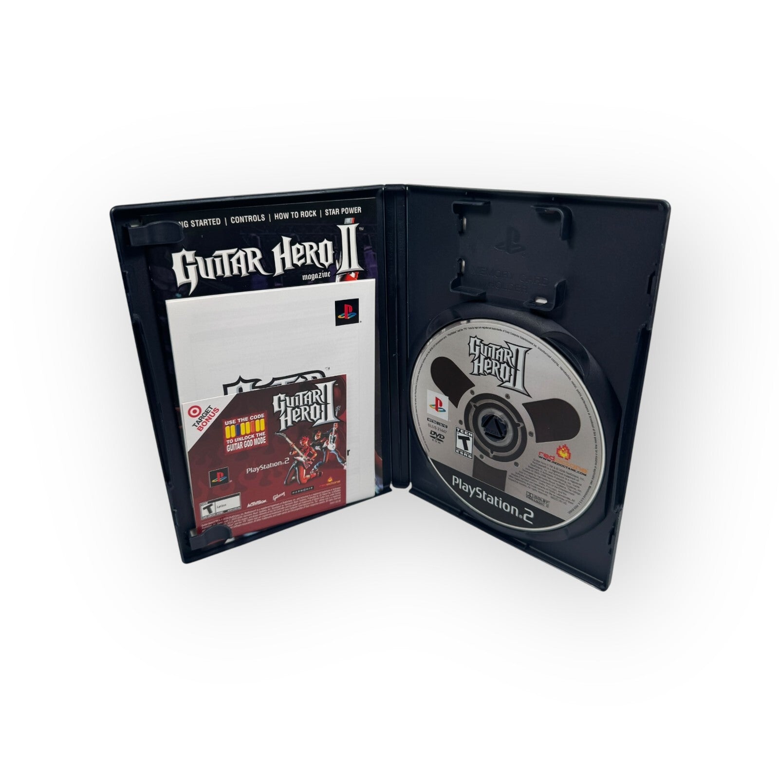 Guitar Hero II (Sony PlayStation 2, 2006) Complete w/ All Inserts