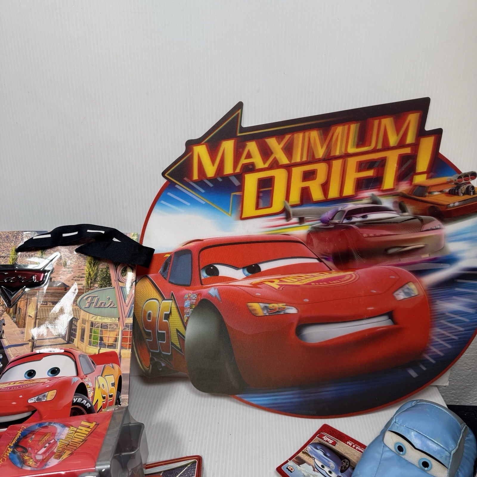 Mixed Lot Of Disney Pixar Cars Decorations, Party Favors & Toys