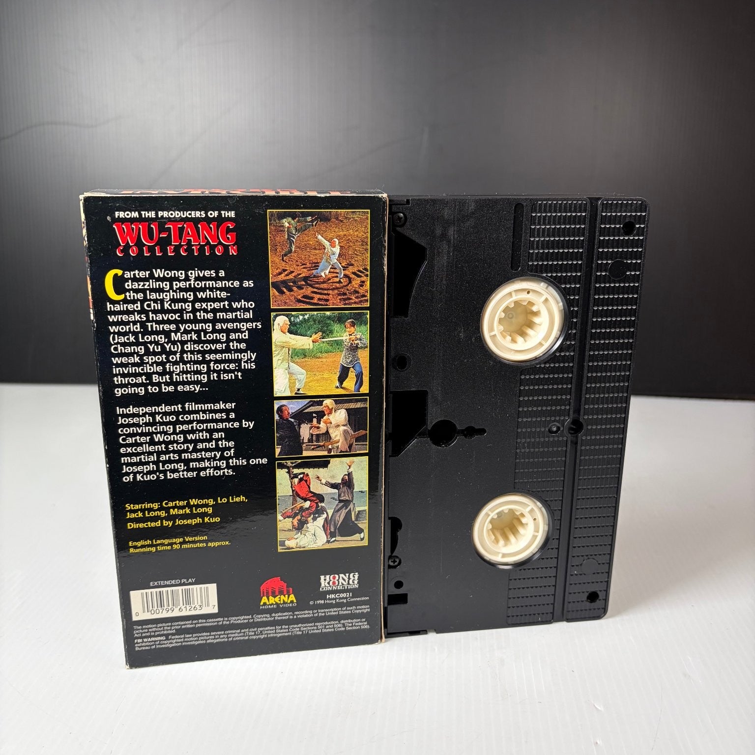 Born Invincible VHS 1998 Martial Arts Kung Fu Wu-Tang Collection Hong Kong