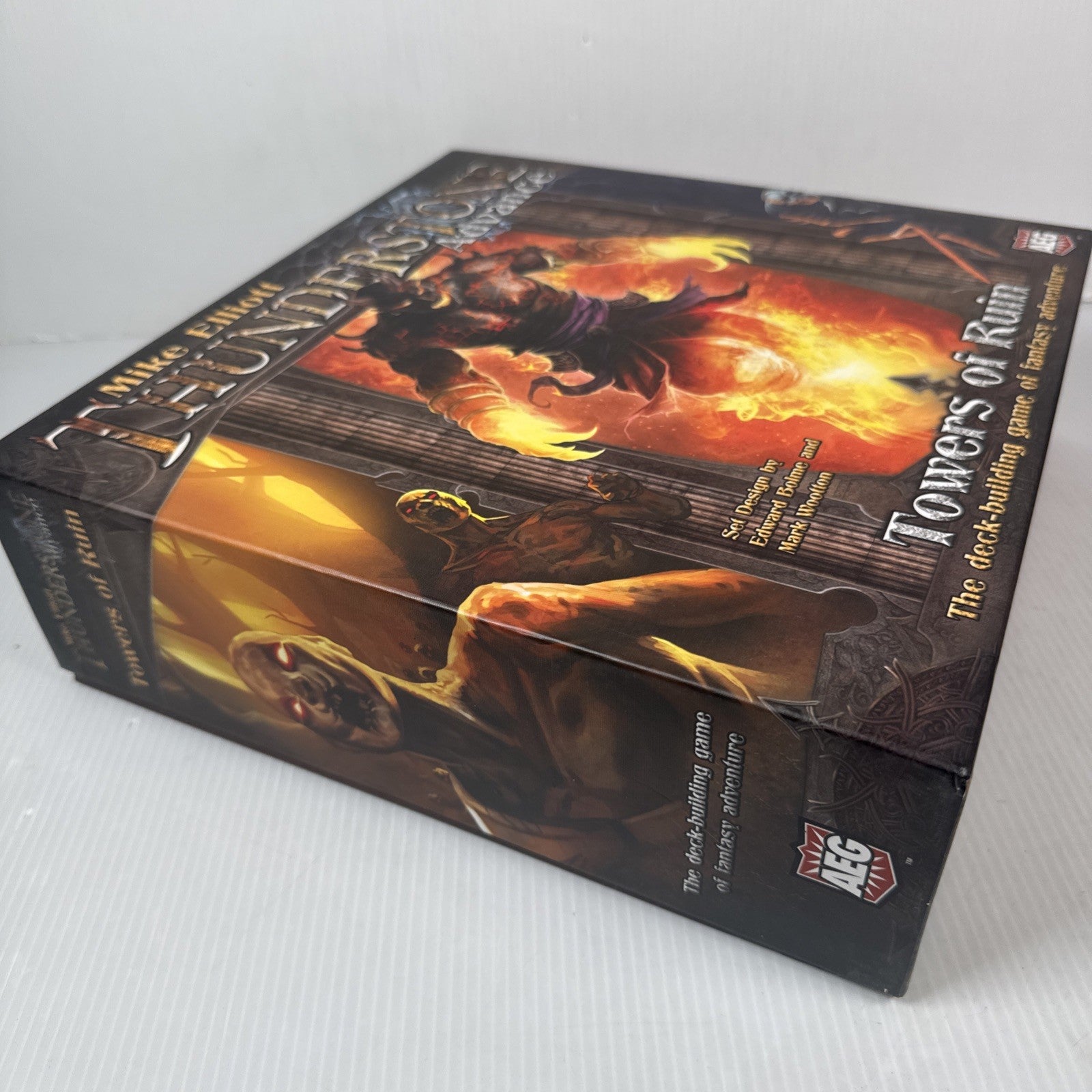 Thunderstone Advance Towers of Ruin Deck Building Game AEG Complete