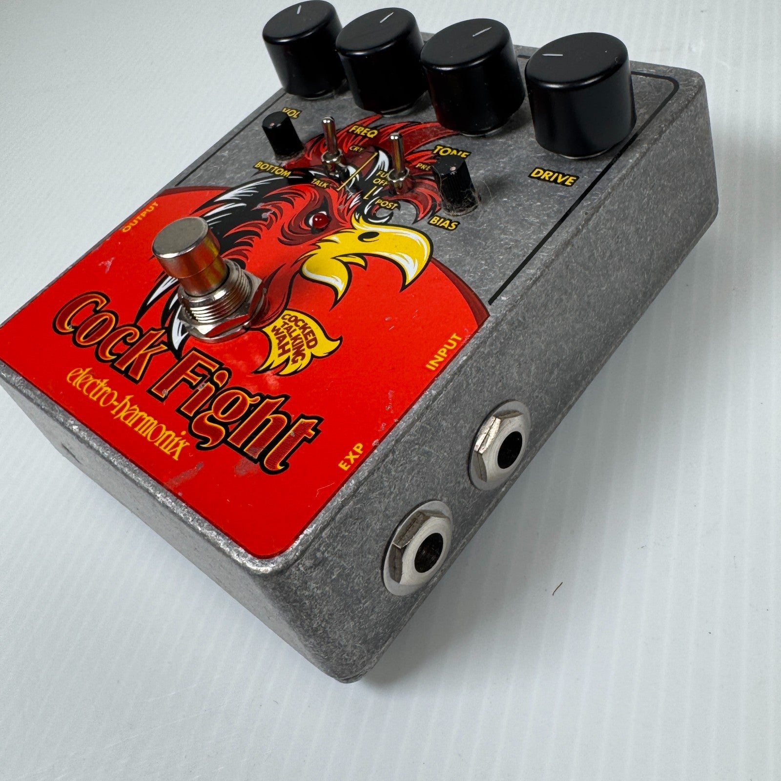 Electro-Harmonix EHX Cock Fight Cocked Talking Wah Guitar Effects Pedal