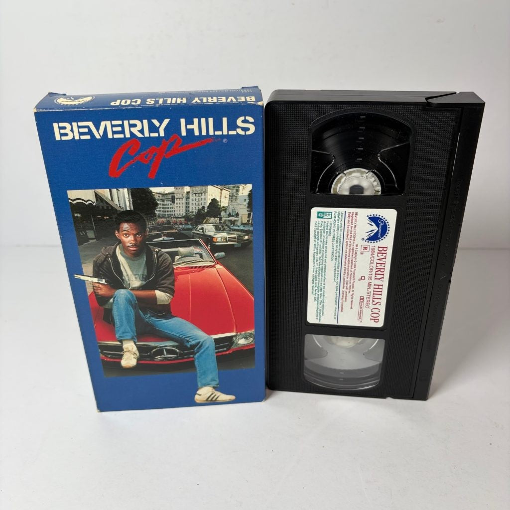 Beverly Hills Cop VHS Eddie Murphy Paramount 1984 Action Comedy Hi-Fi Stereo