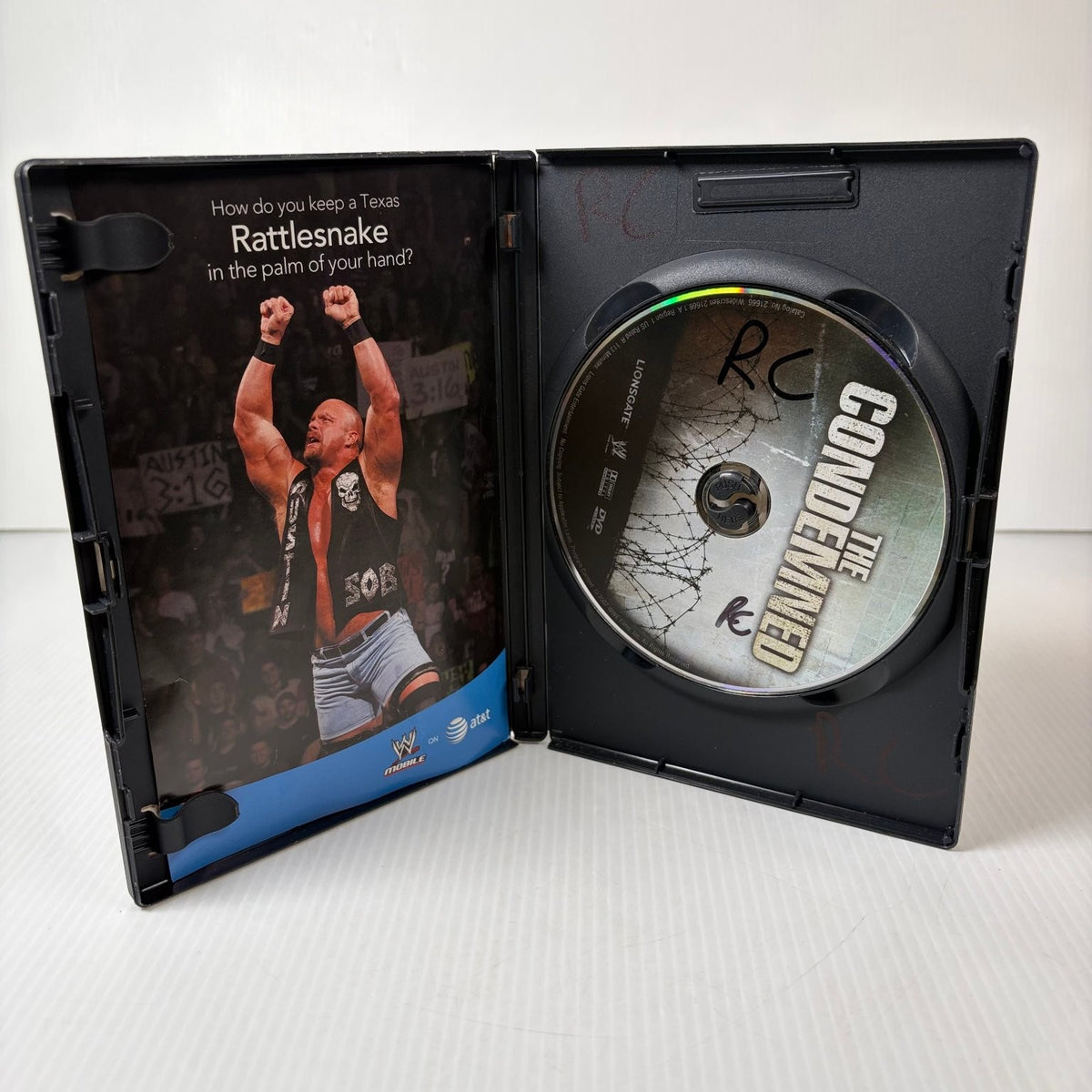 The Condemned DVD (2007) Steve Austin, Vinnie Jones, Widescreen, Action
