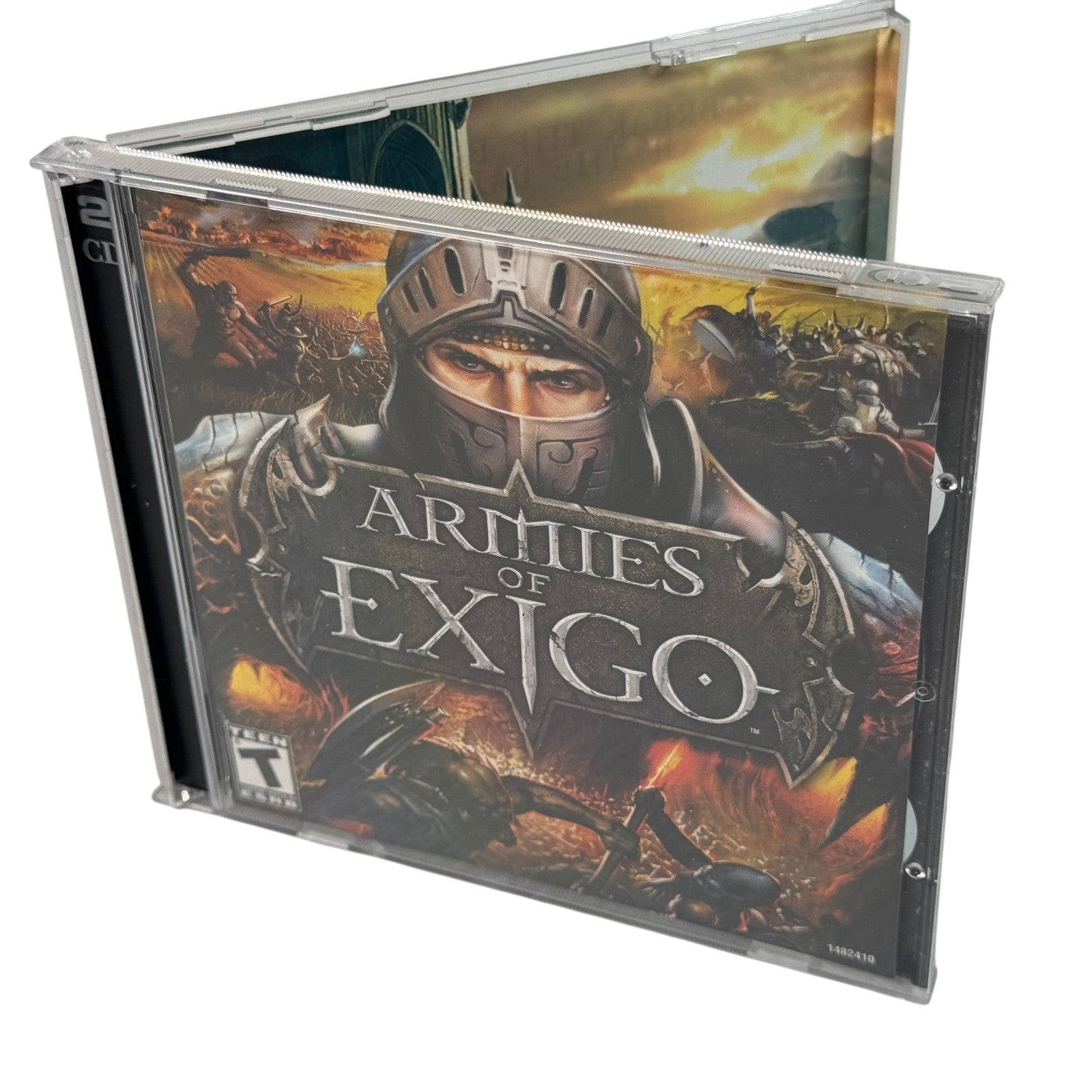 Armies of Exigo PC Game 2 Disc Set Complete Case Manual Art RTS Vintage 2004