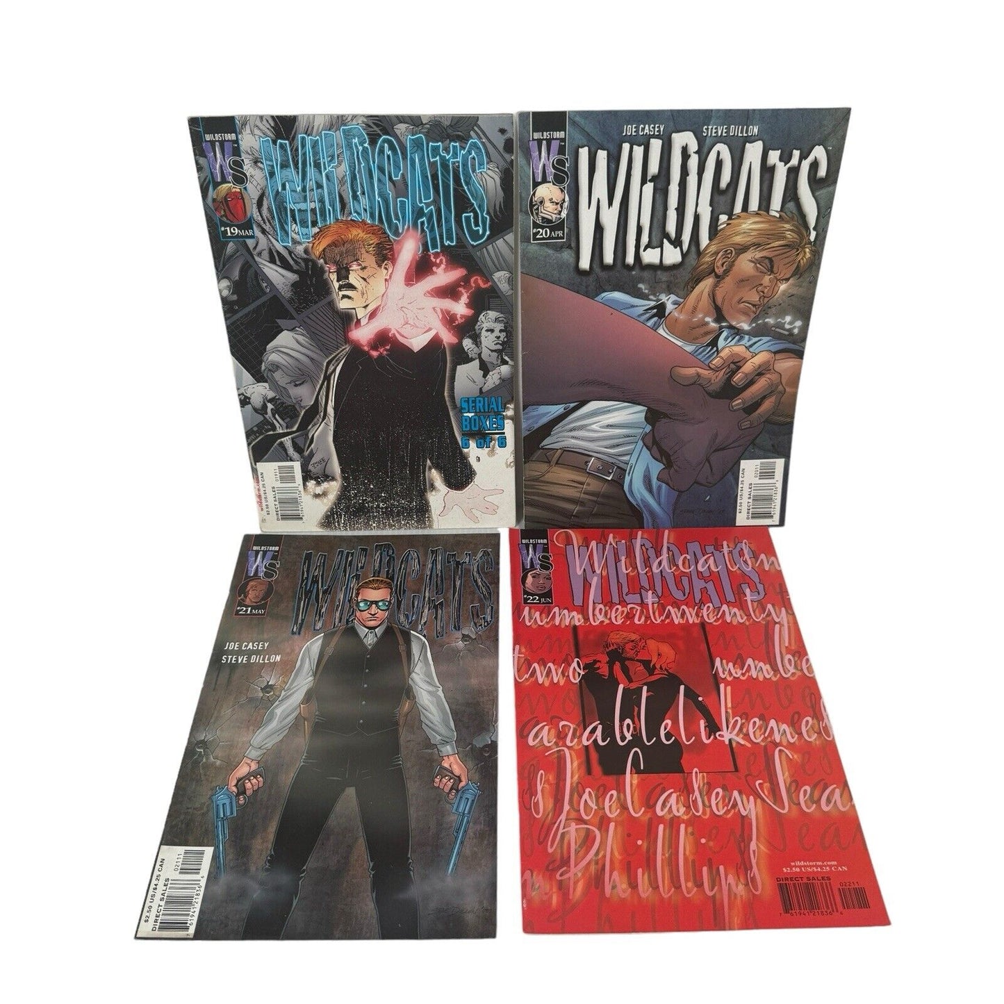 Lot Of 10 Wildcats Comic Books 7, 14, 17-24