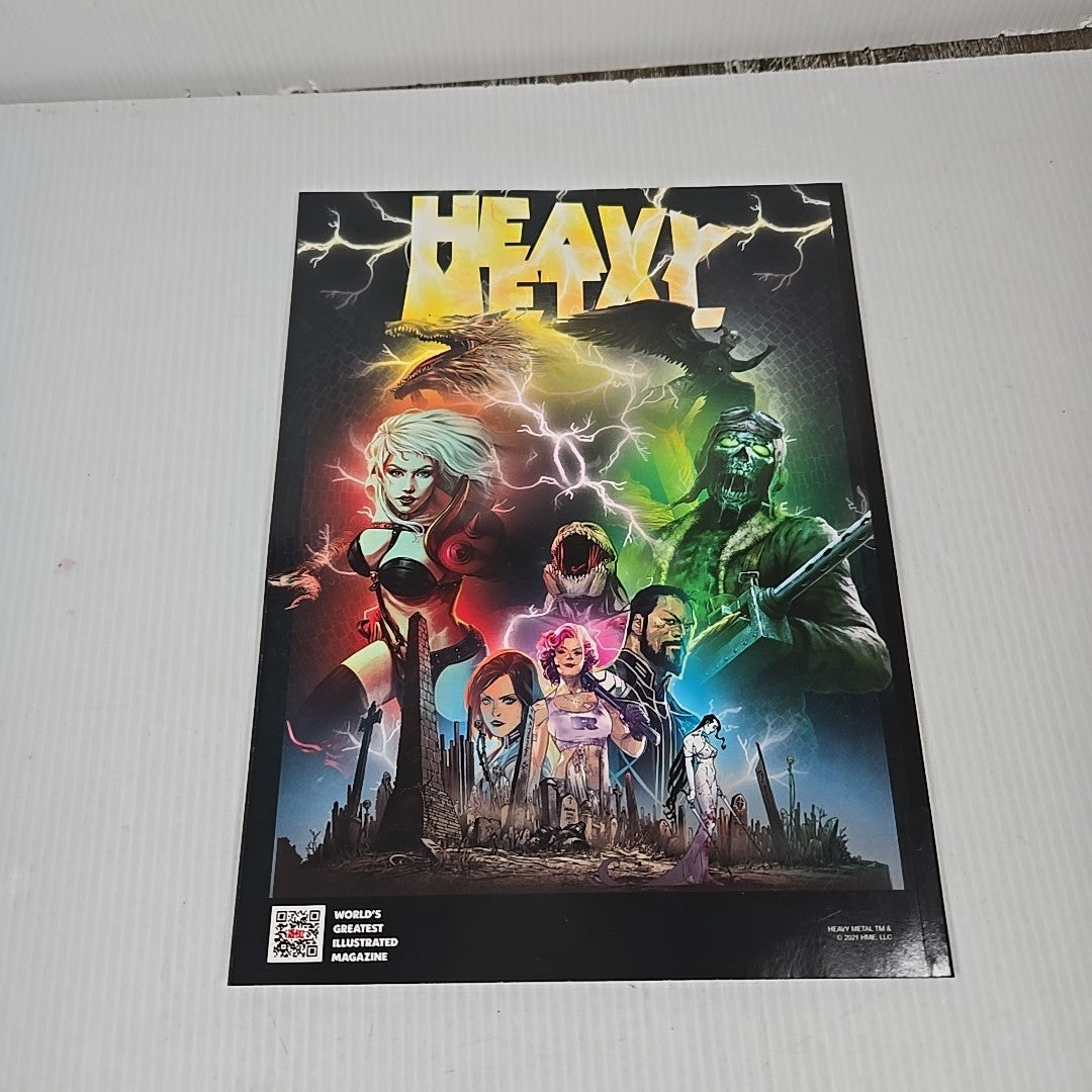 Heavy Metal Magazine #310 Cover B Francesco Ciampi Juan Gimenez Unread Backissue