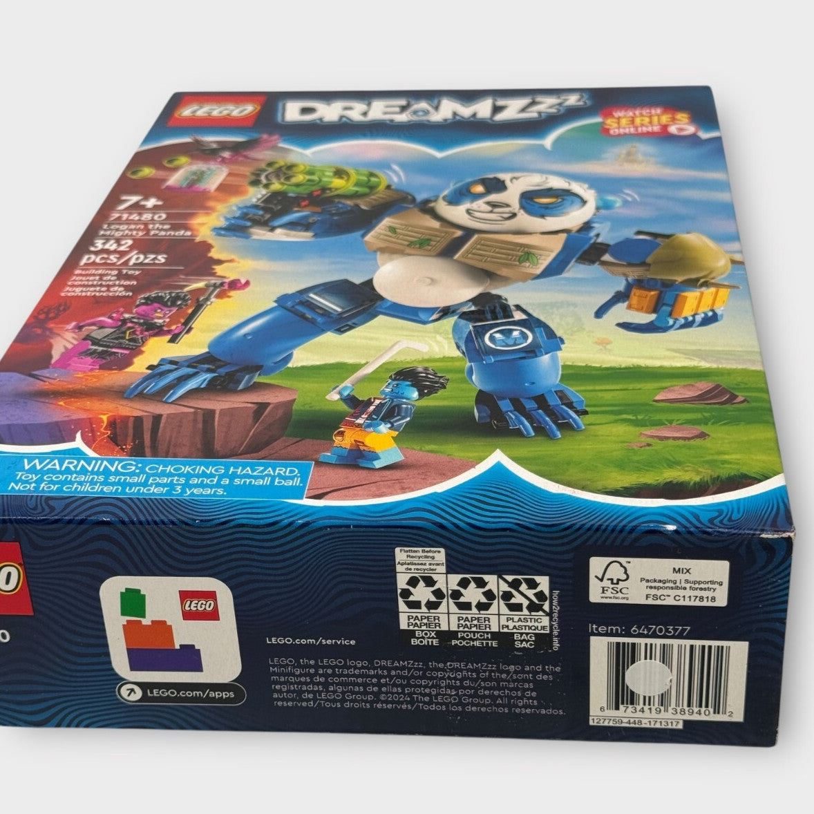 LEGO Dreamzzz: Logan the Mighty Panda (71480) Building Toy Set Sealed