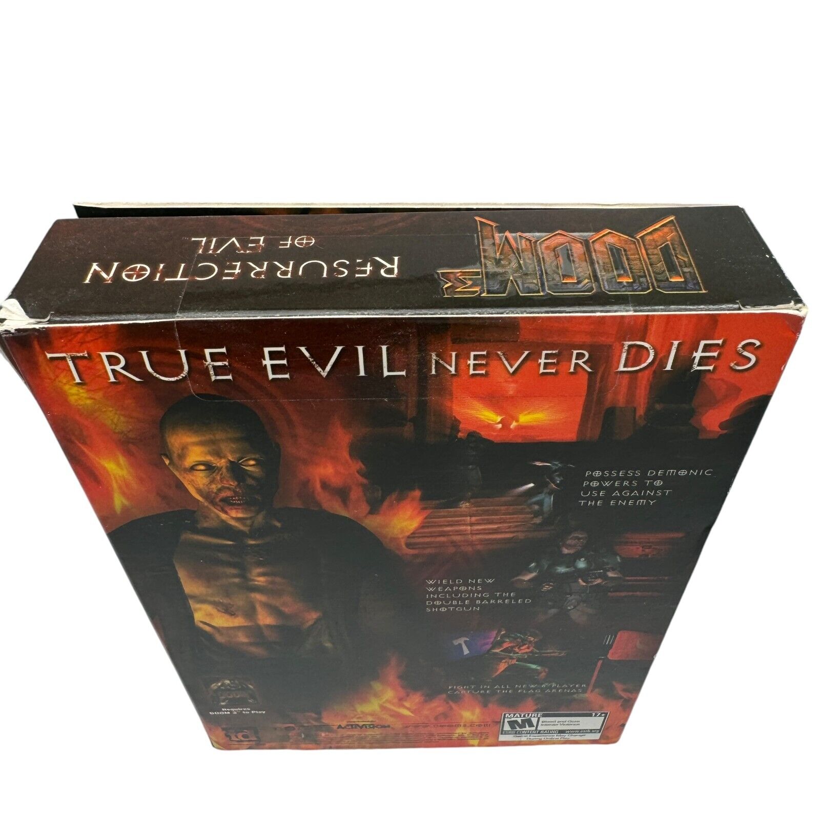 Doom 3 Expansion Pack Resurrection of Evil PC Game Sealed in Retail Box