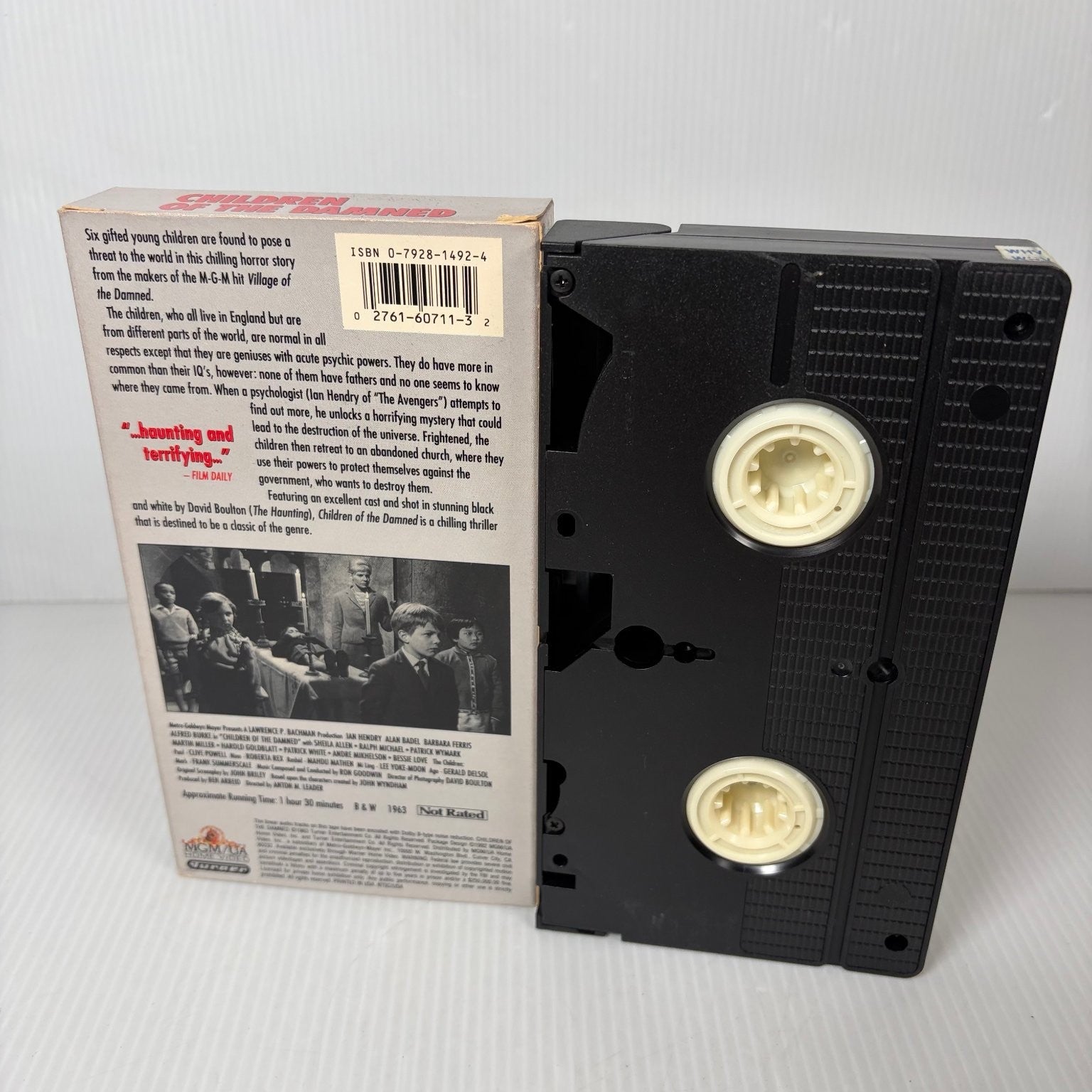 Children of the Damned VHS 1963 Sci-Fi Horror Classic MGM/UA Home Video B&W