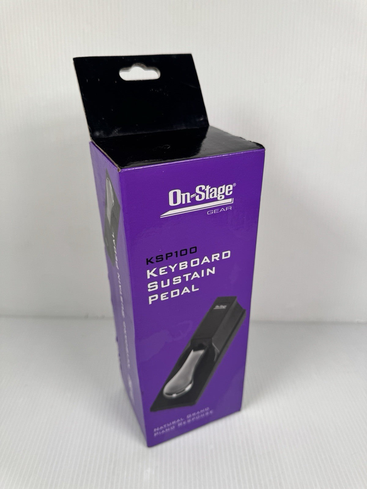 On Stage Gear KSP100 Universal Piano Style Electronic Keyboard Sustain Pedal
