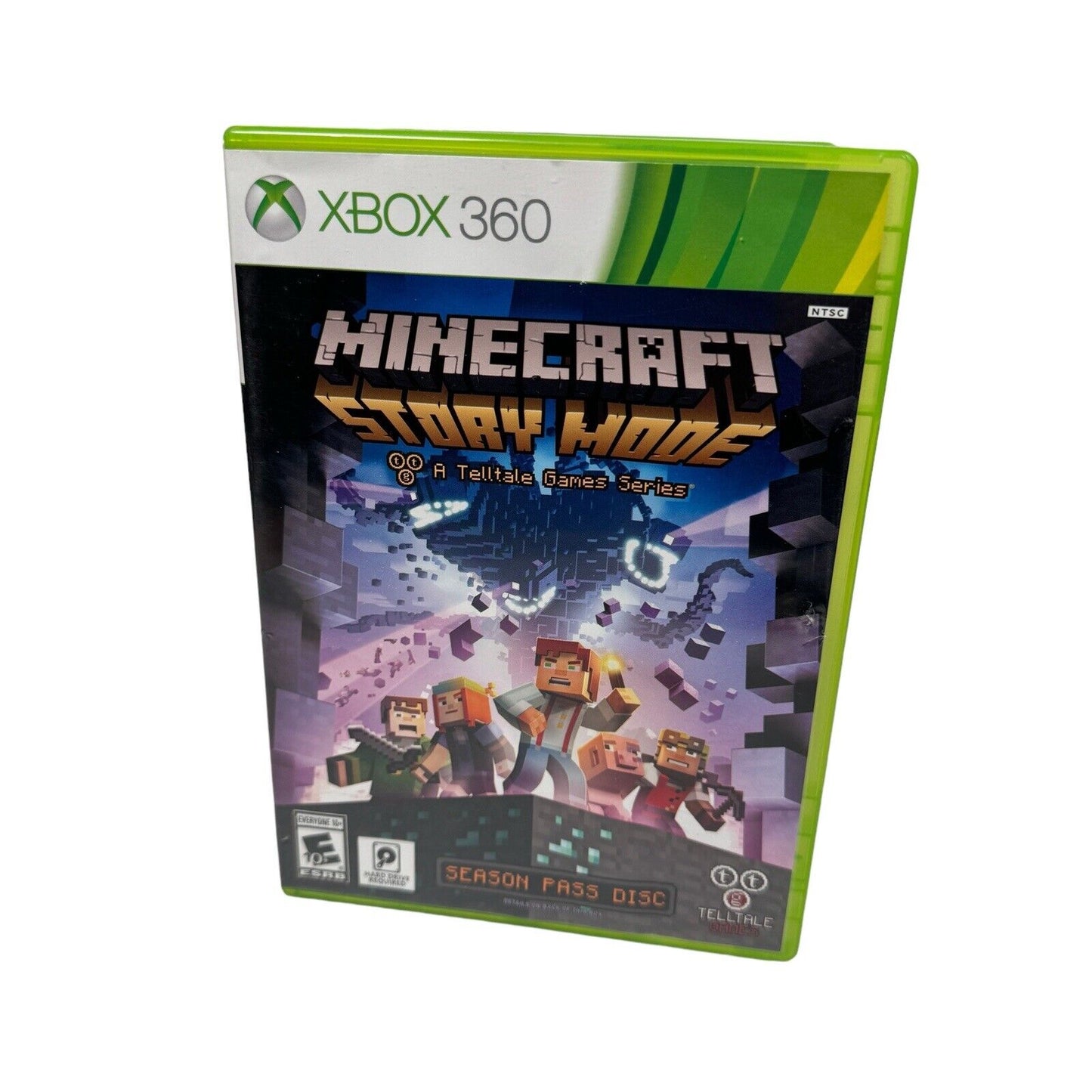 Minecraft: Story Mode - Season Pass Disc (Microsoft Xbox 360, 2015) TESTED