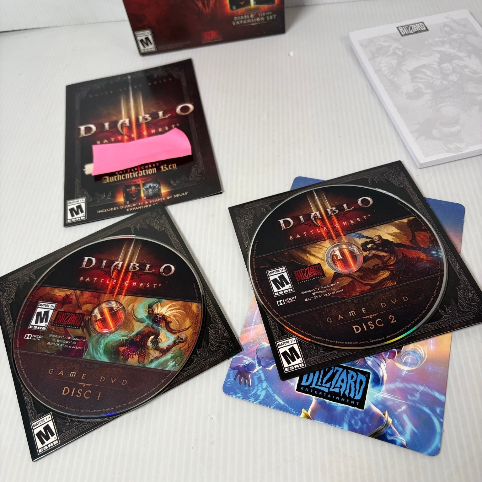 Diablo III Battle Chest PC Video Game Windows Mac RPG