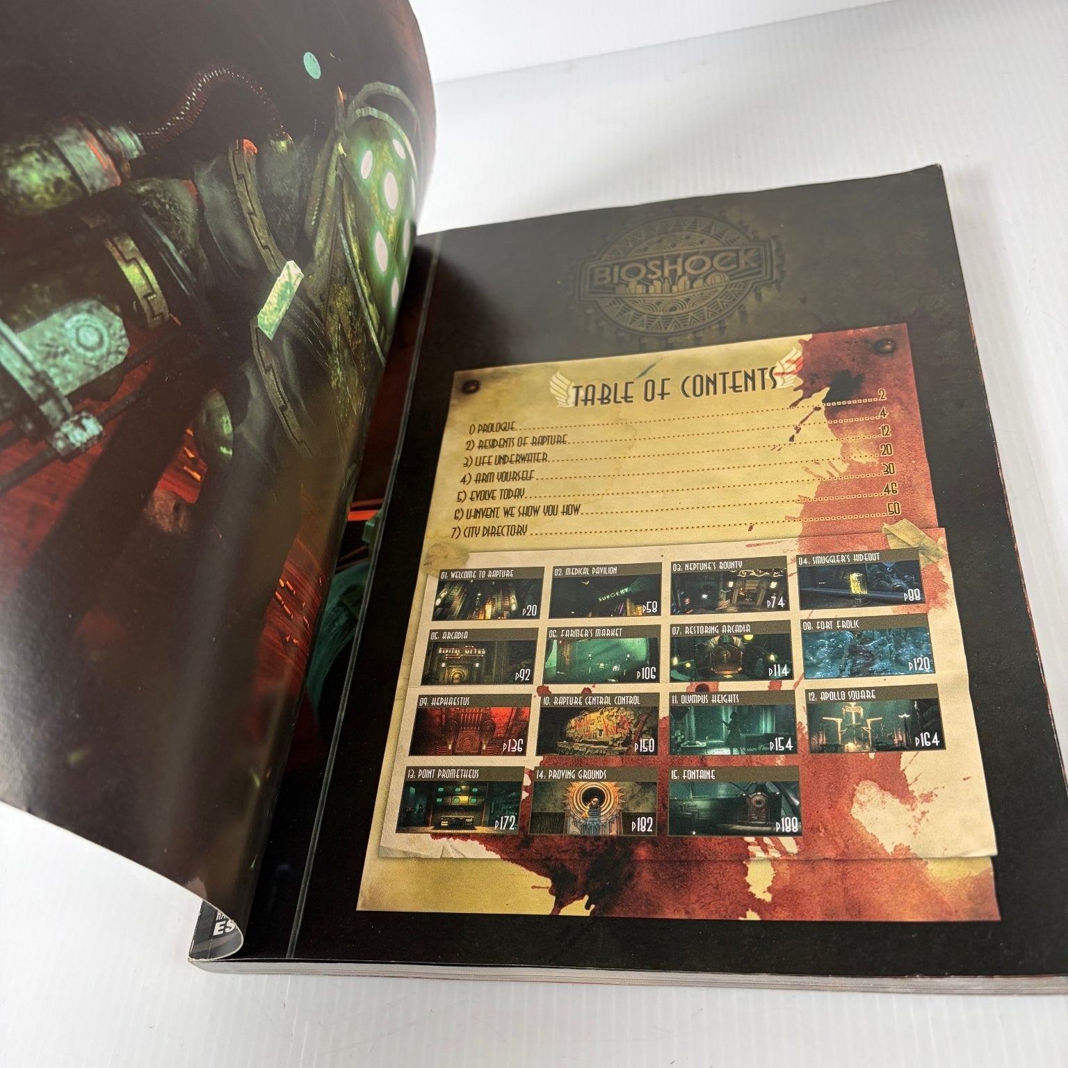 BioShock Xbox 360 PC Strategy Guide BradyGames Signature Series w/ Poster