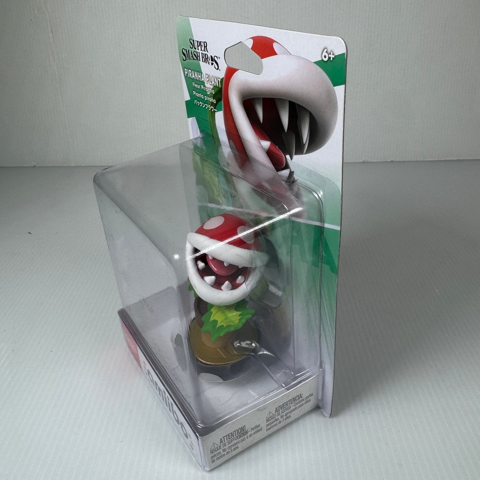 Nintendo Super Smash Bros. Piranha Plant Amiibo Figure Nintendo Switch