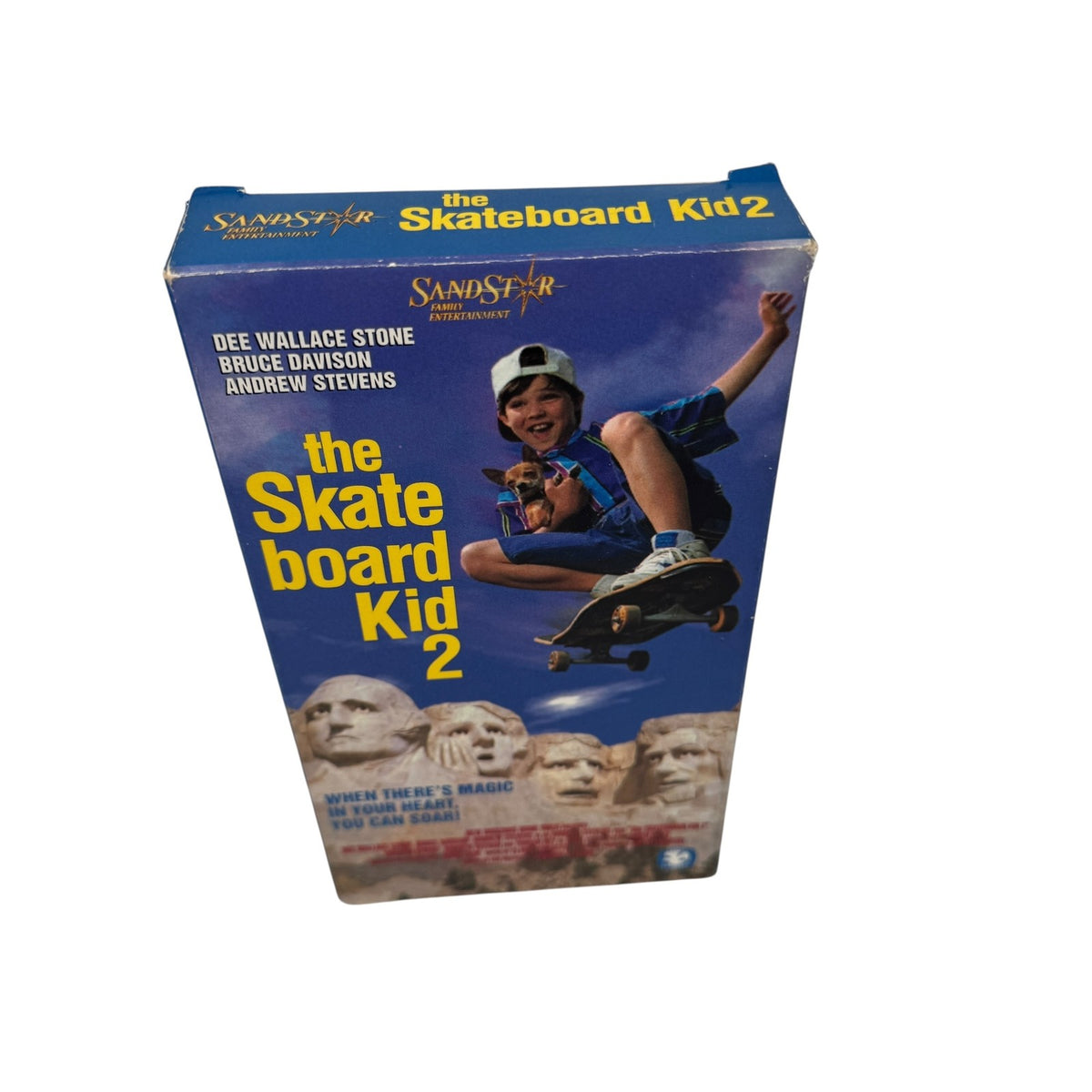 Vintage Skateboard Kid 2 VHS 90s Family Movie Rare Dee Wallace Sandstar