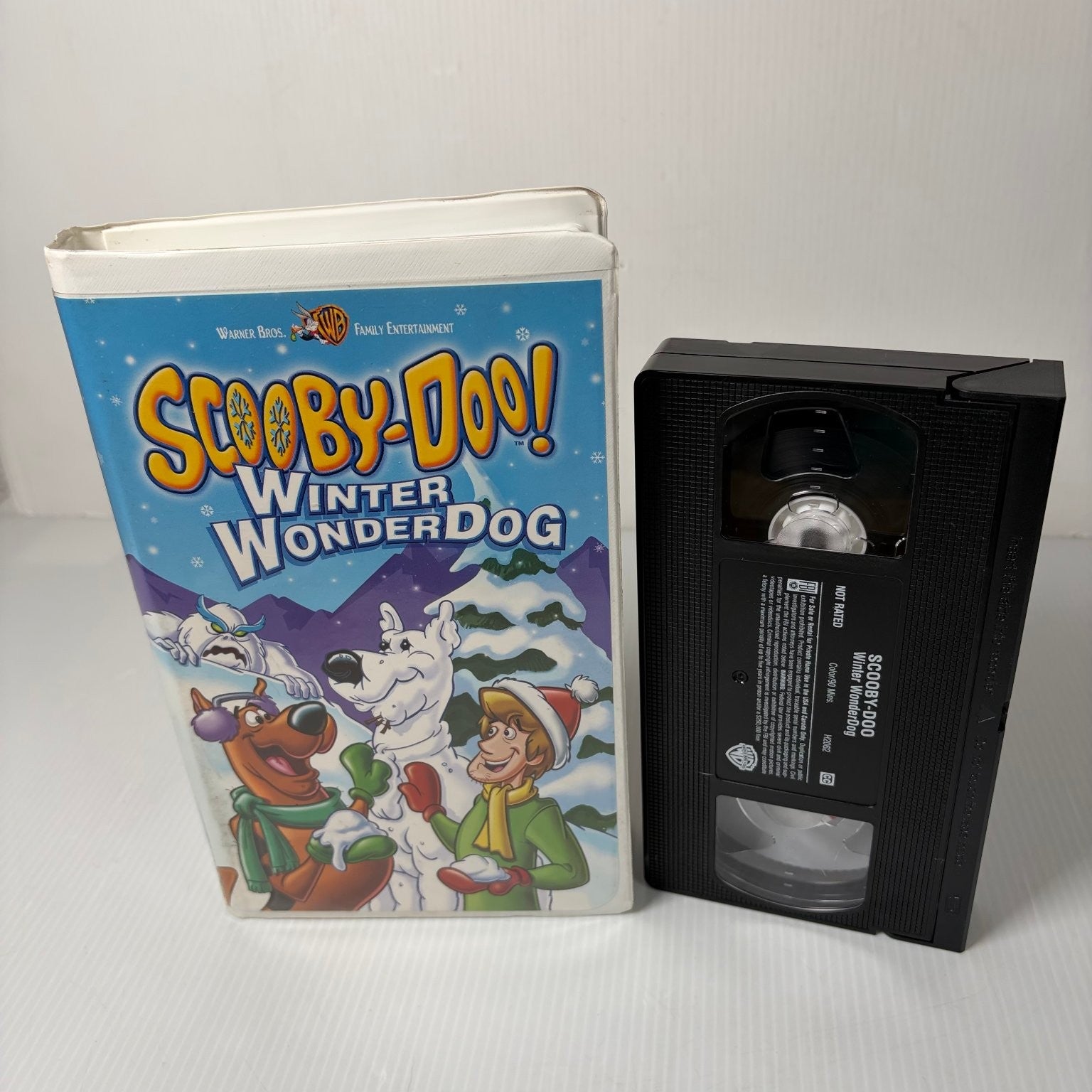 Scooby-Doo! Winter WonderDog VHS 2003 Animated Family Holiday Clamshell