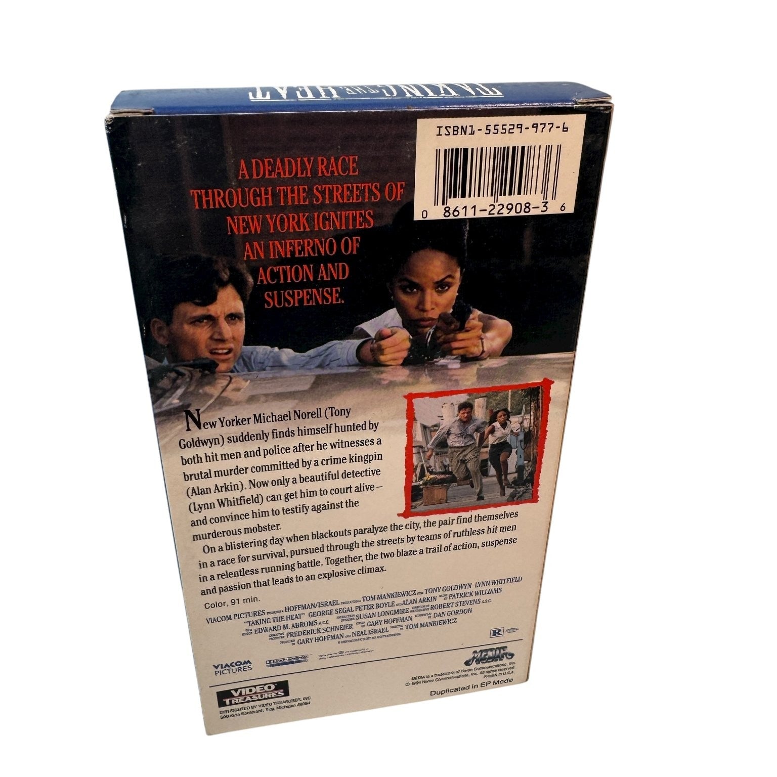 Taking The Heat VHS 1993 Action Adventure Original Release Video Treasures