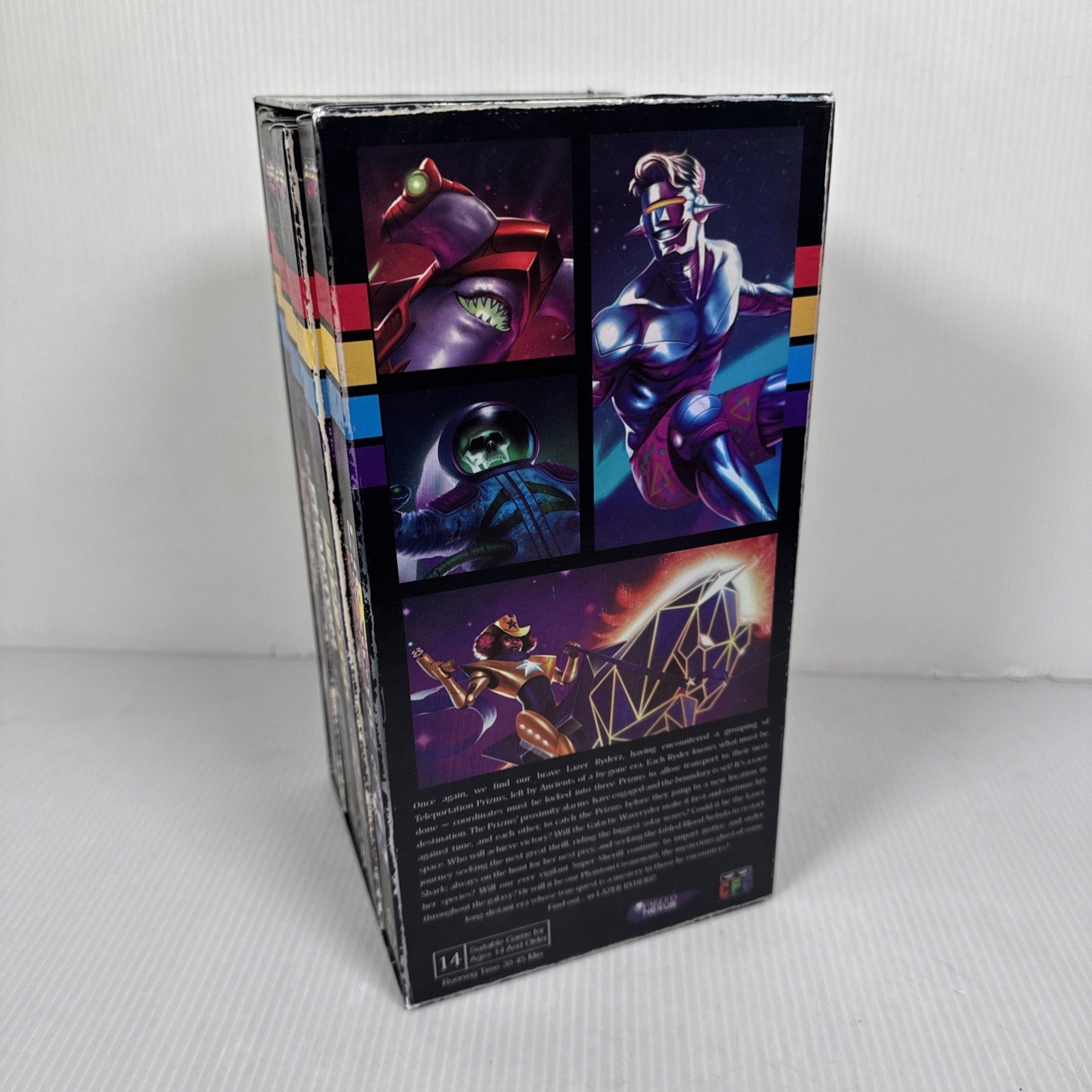 Lazer Riderz Action Adventure Board Game Original Series Box Set - Used