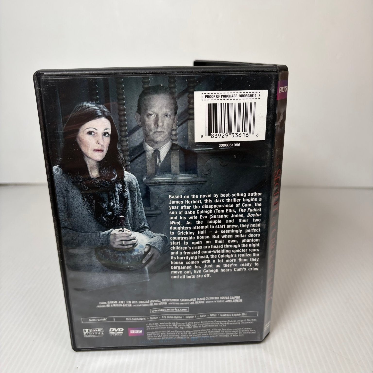 Secret of Crickley Hall DVD 2013 Suranne Jones Tom Ellis BBC Horror Thriller