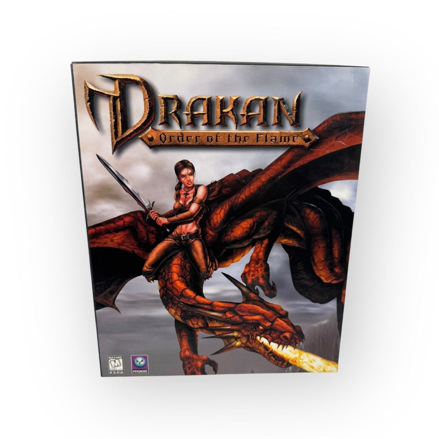 Drakan: Order of the Flame (PC, 1999) PC Big Box Complete with Sealed Jewel Case