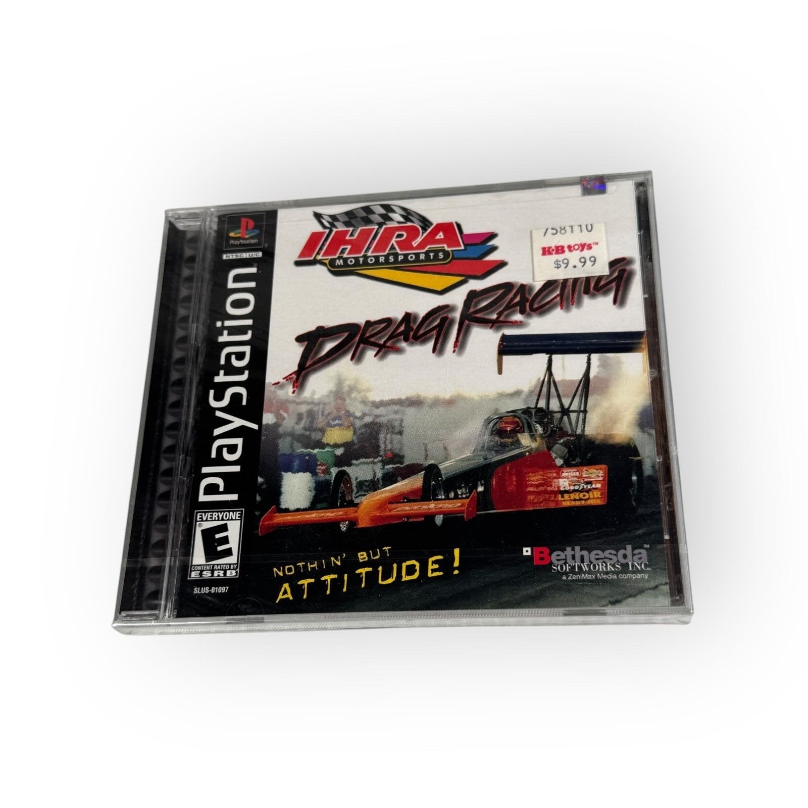 IHRA Motorsports Drag Racing Playstation 1 PS1 New Factory Sealed Black Label