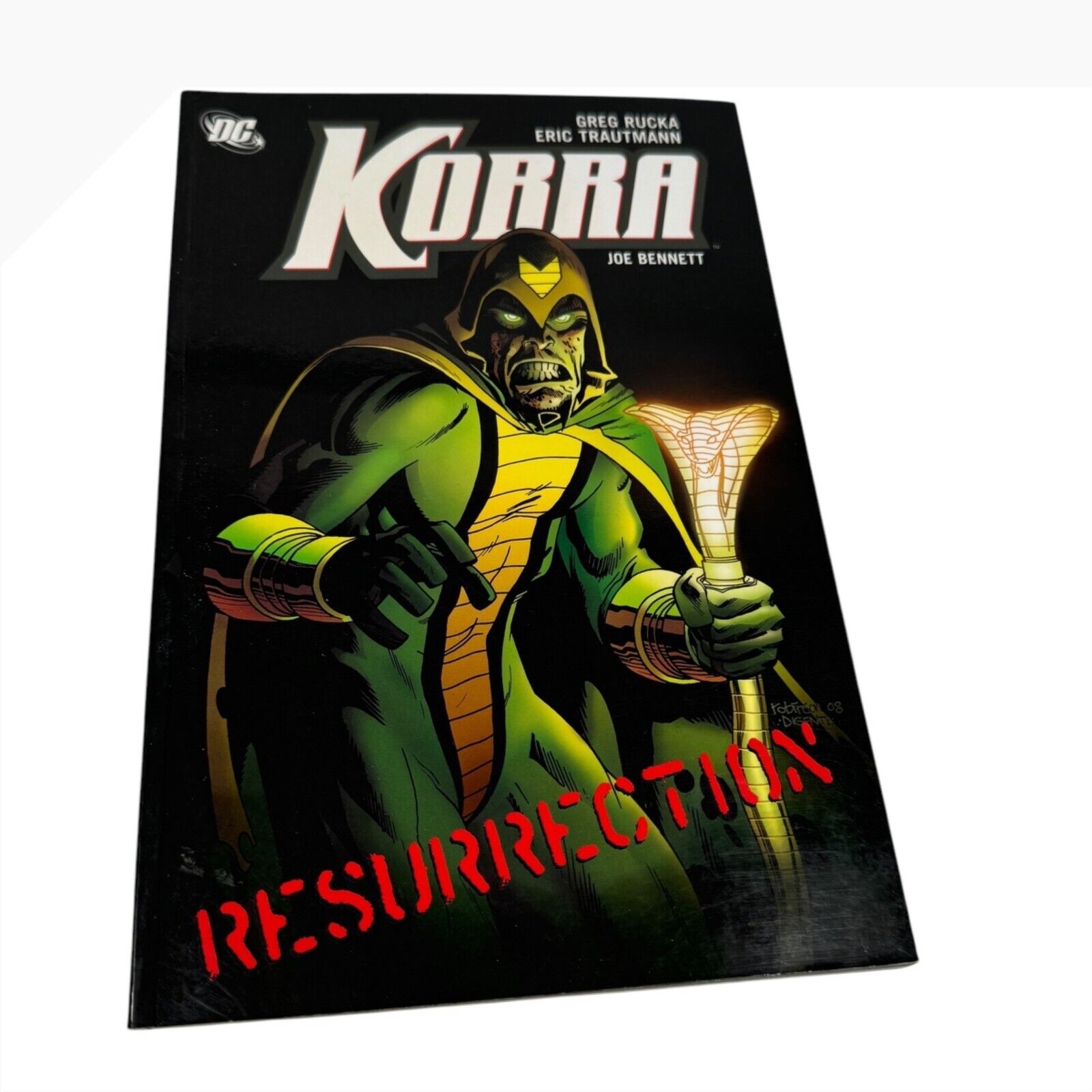 Kobra Resurrection Trade Paperback First Print Rucka Trautmann Bennett DC Comics