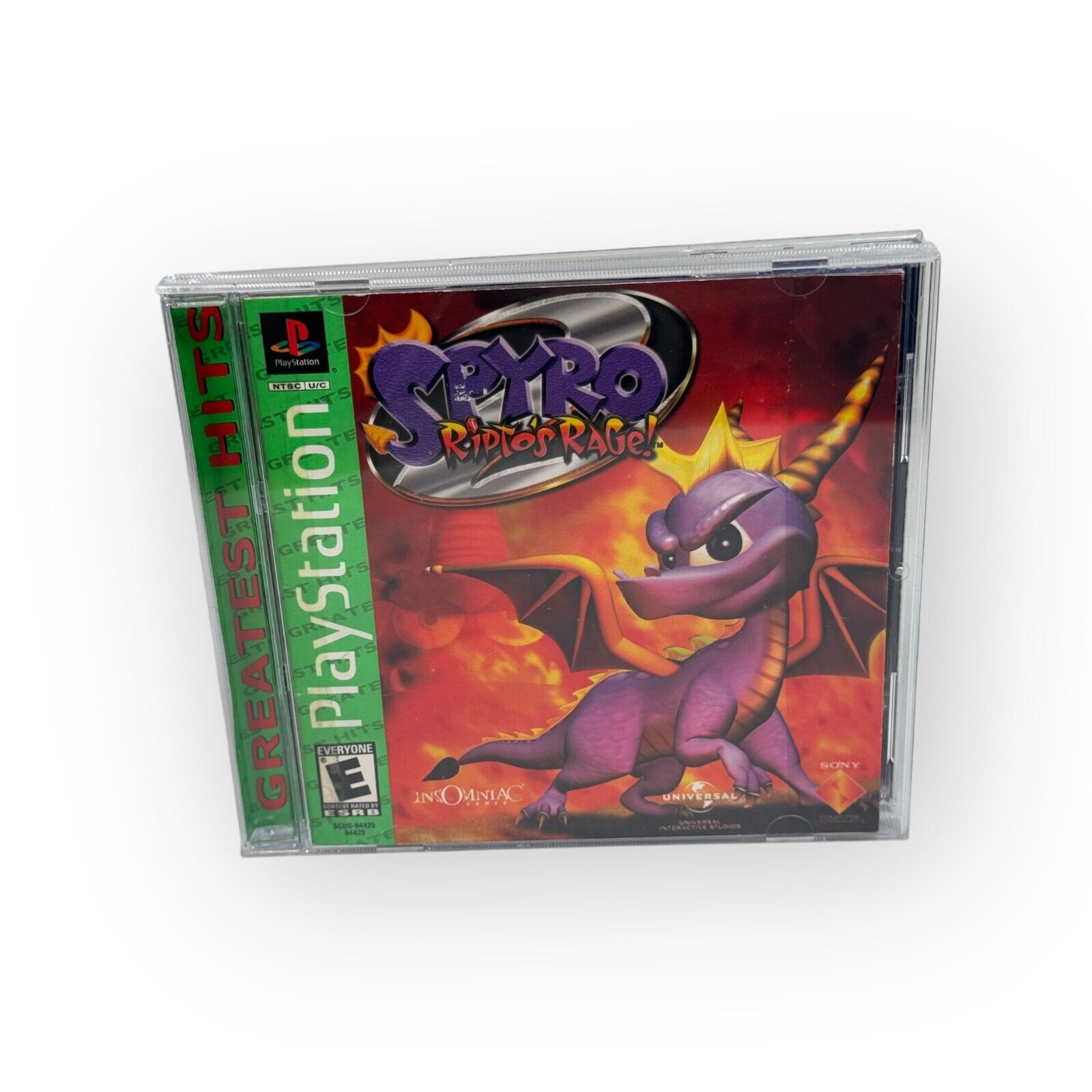 Spyro 2: Ripto's Rage Playstation 1 Platformer Game Complete CIB Greatest Hits