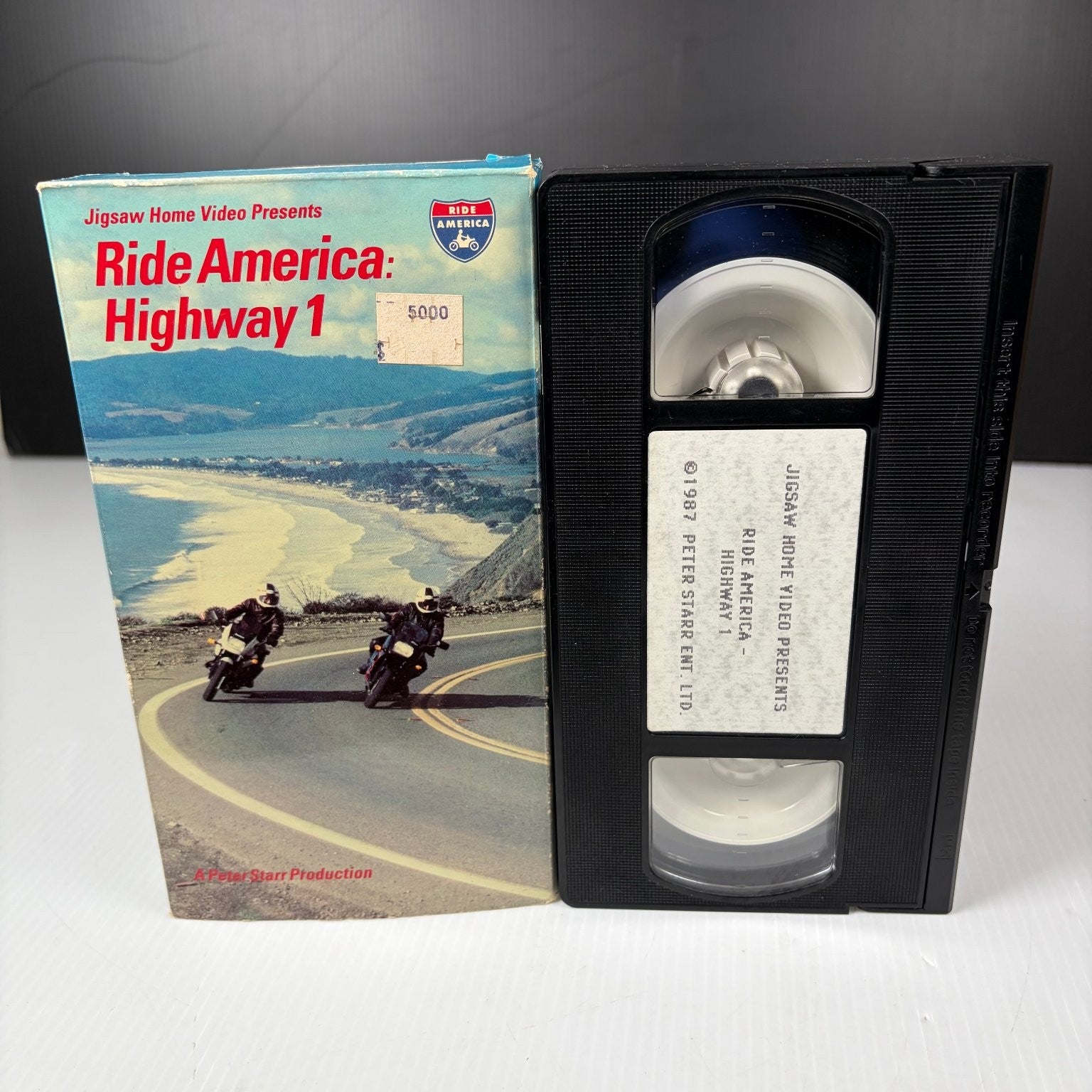 Ride America: Highway 1 VHS 1987 Motorcycle Travel Documentary Jigsaw