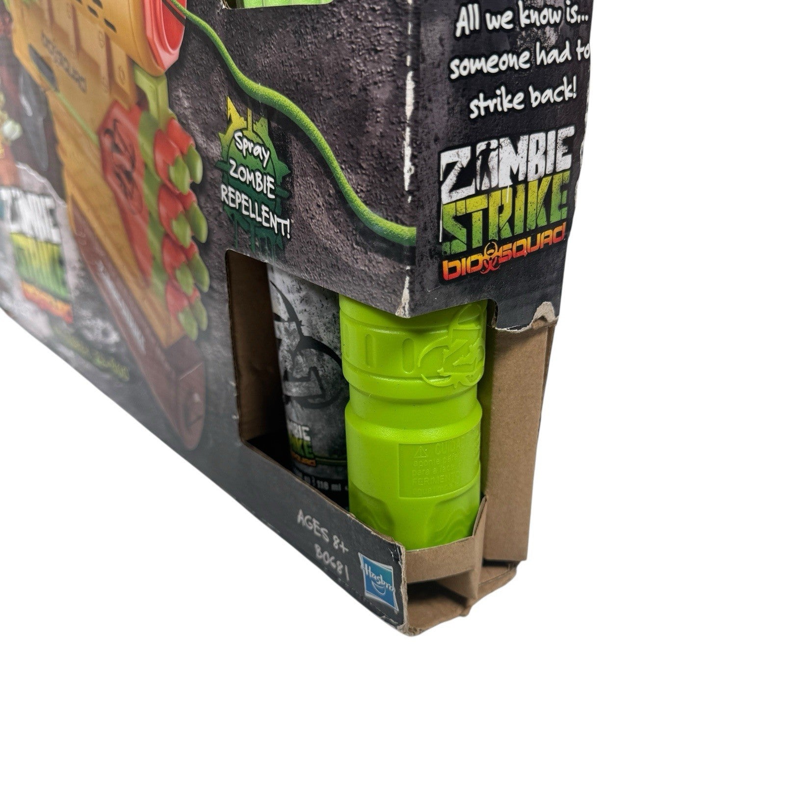 NERF Zombie Strike Bio Squad Abolisher ZR800 3 In 1 Zombie Repellent Blaster OOP