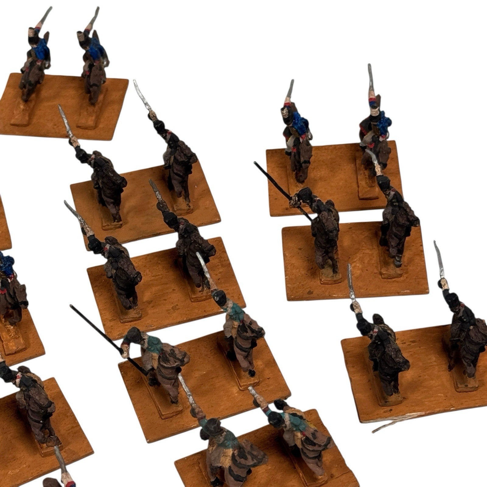 Vintage Ral Partha Colonials Lead Miniatures 15mm Some Painted And Some Sealed