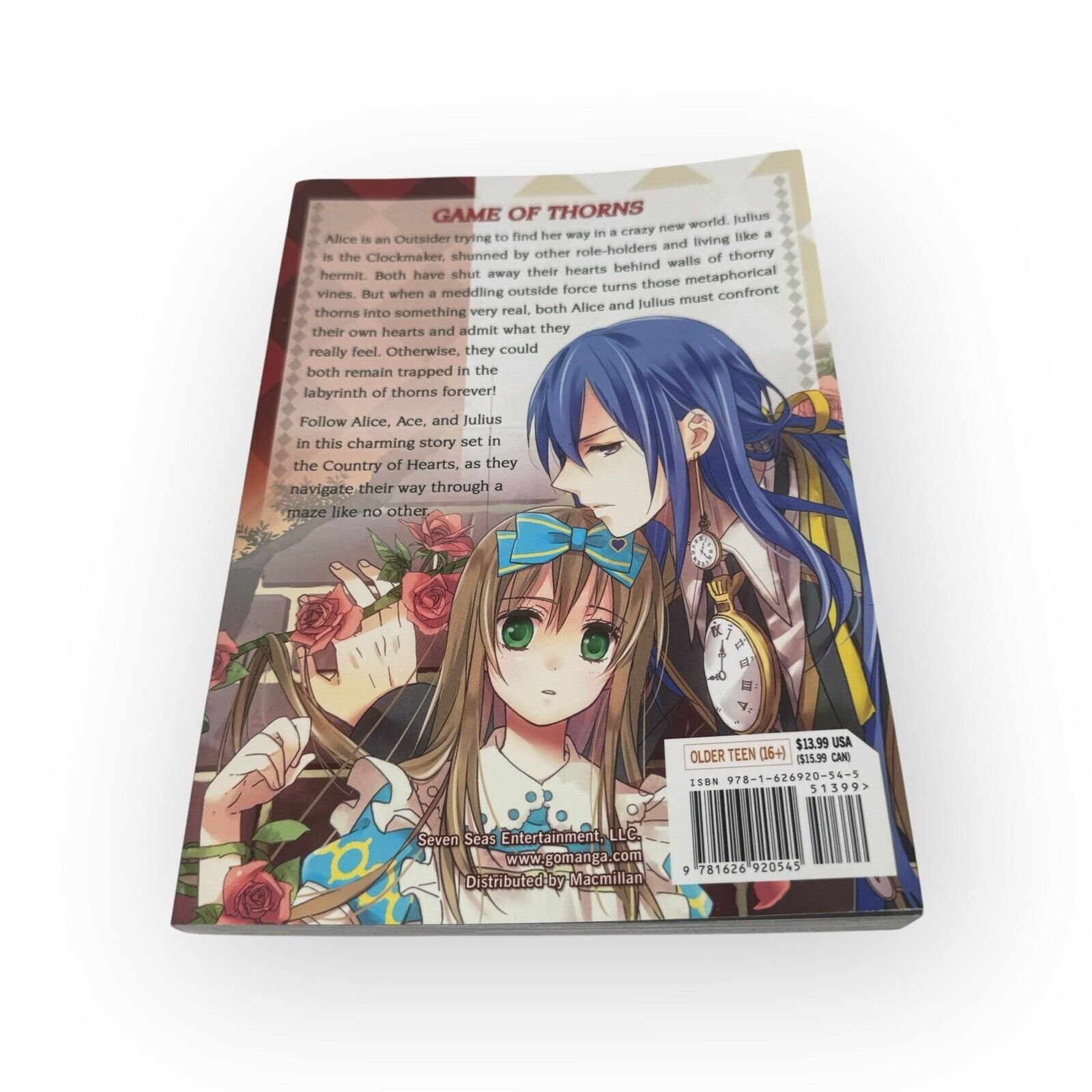 Alice in the Country of Hearts: Love Labyrinth of Thorns Manga English 1st Print