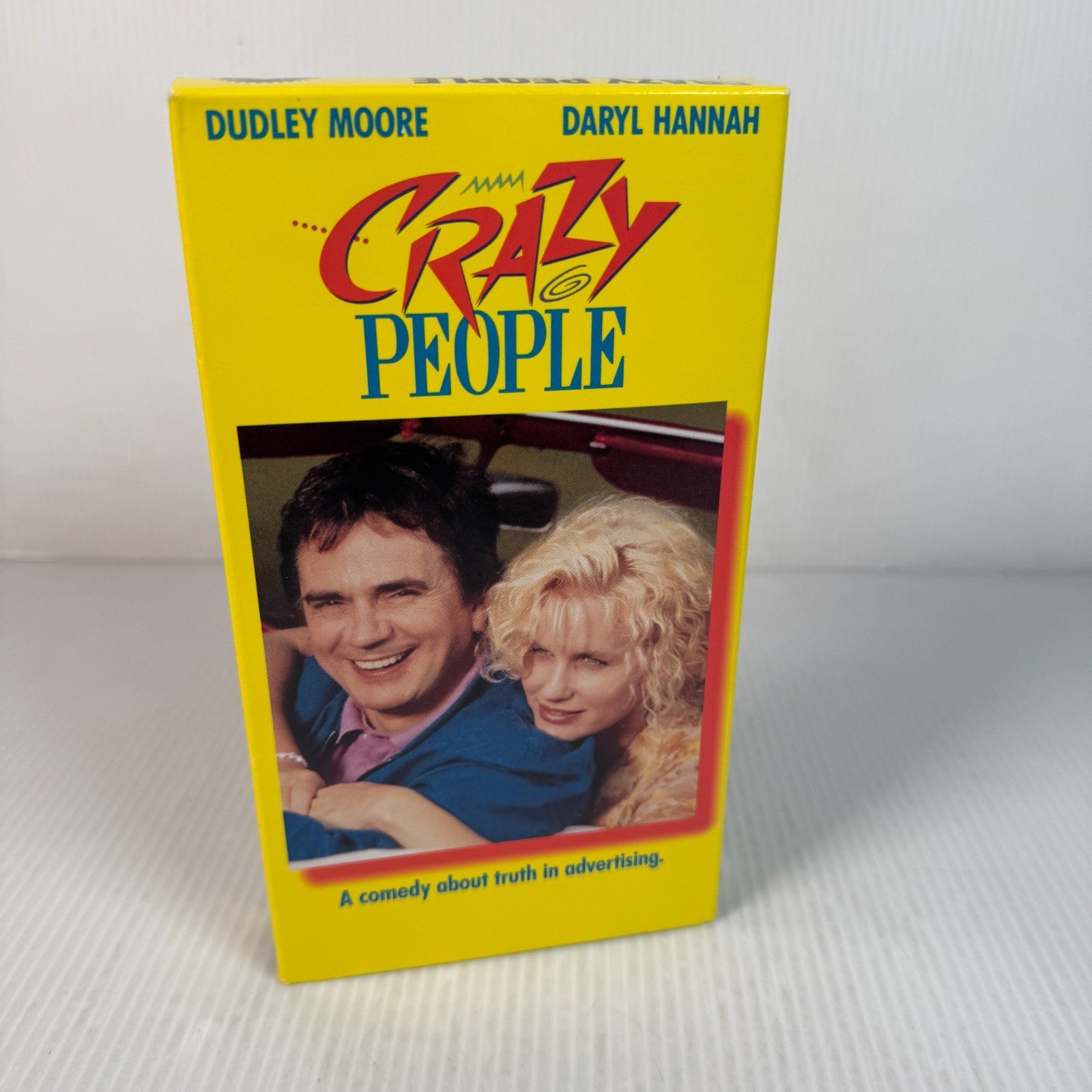 Crazy People Romantic Comedy VHS Tape Dudley Moore Daryl Hannah